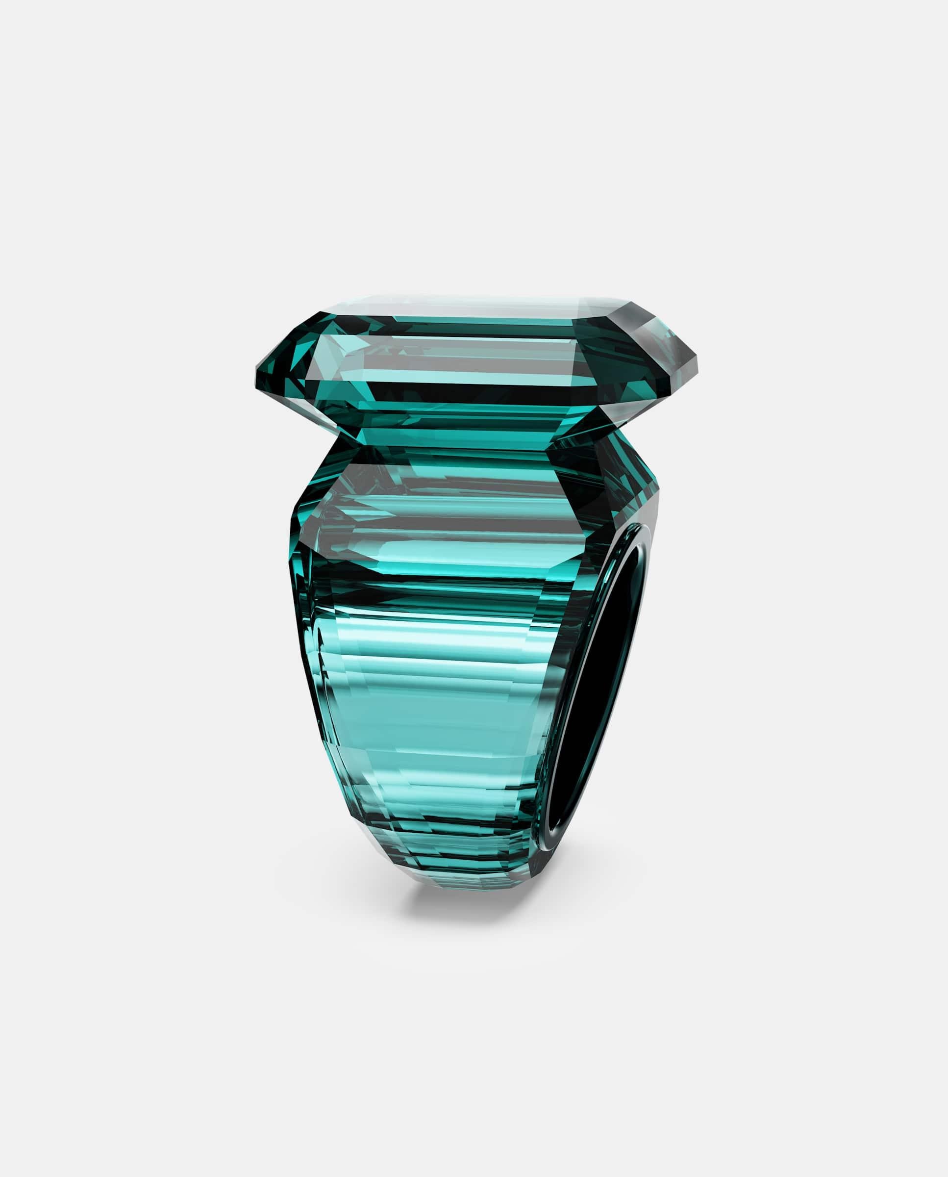 Anillo collection i de cristal verde Verde Swarovski Verde-2