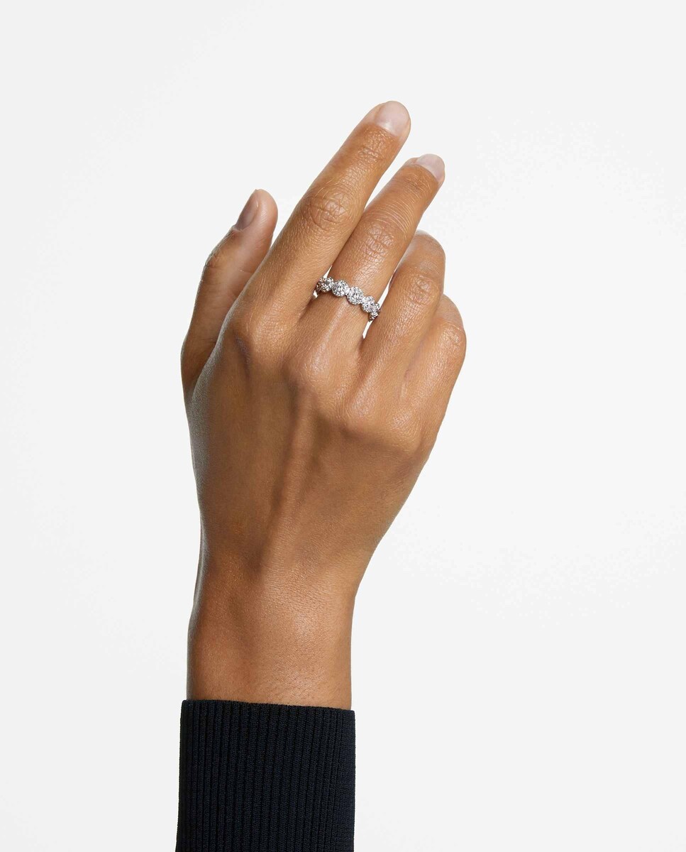 Anillo Constella con pedrería Blanco-4