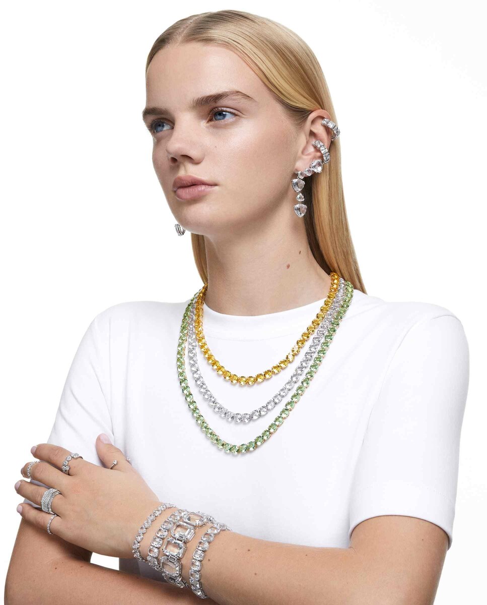 Anillo Constella con pedrería Blanco-7