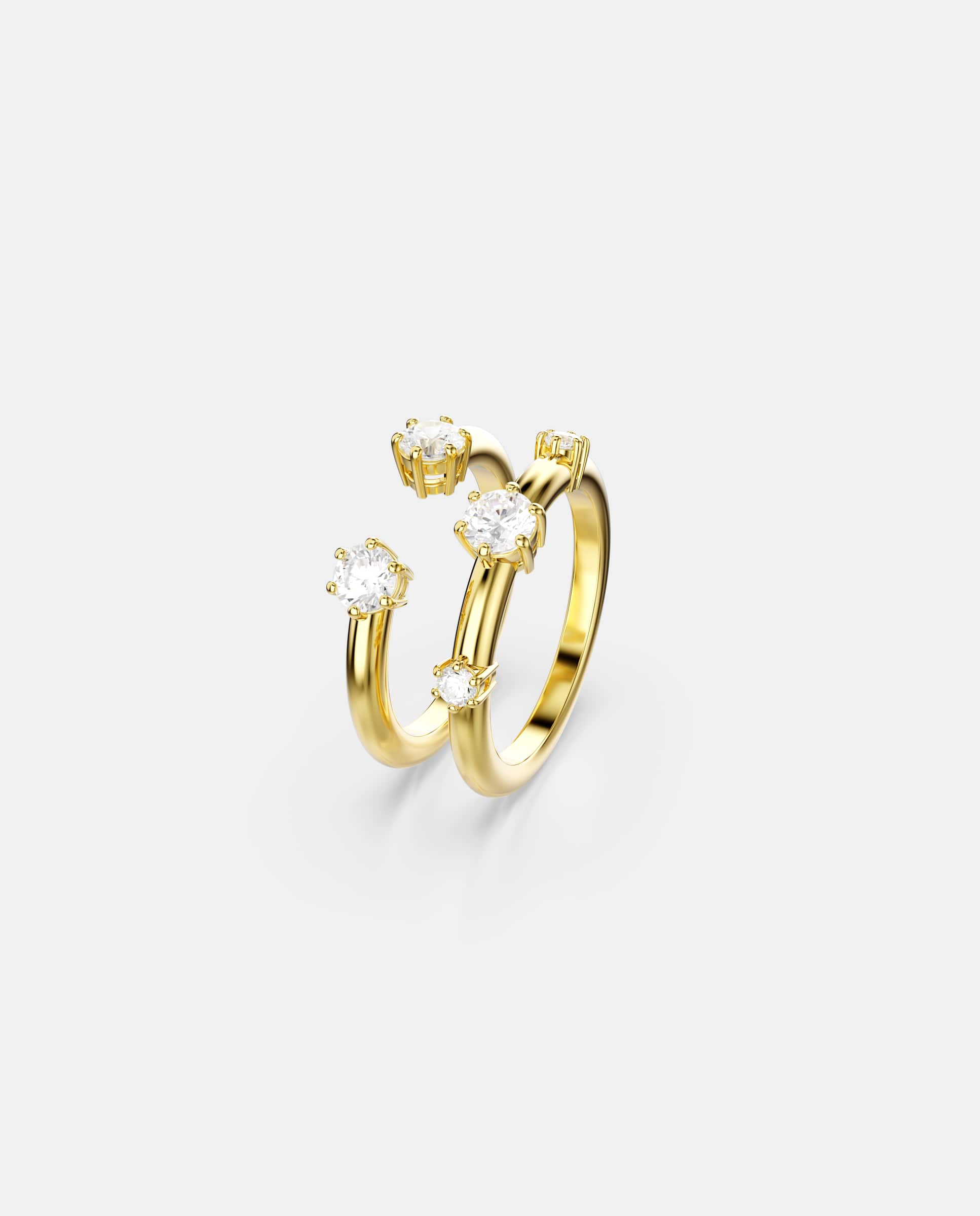 Anillo constella con pedrería - Swarovski - Blanco Blanco-3