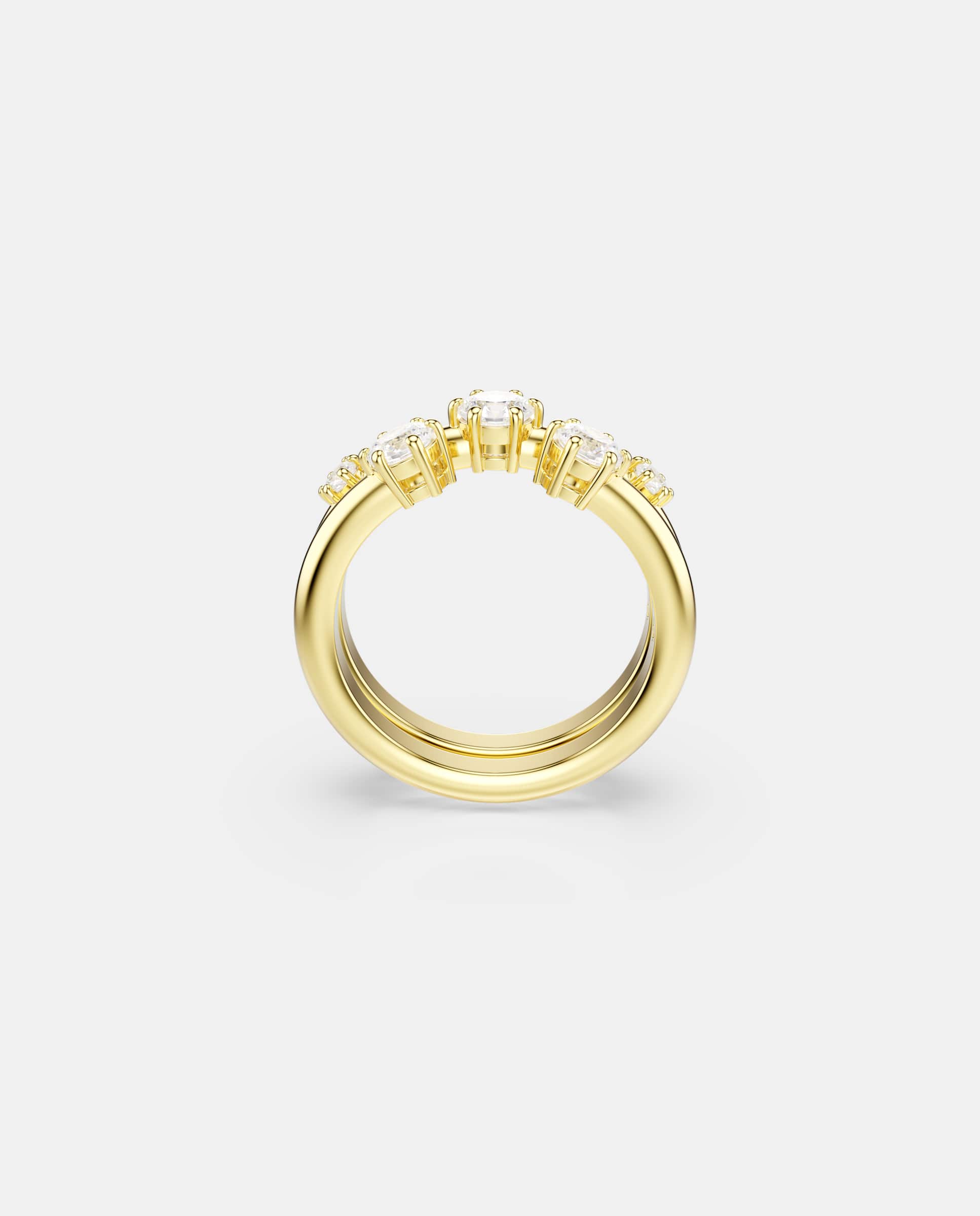 Anillo constella con pedrería - Swarovski - Blanco Blanco-5