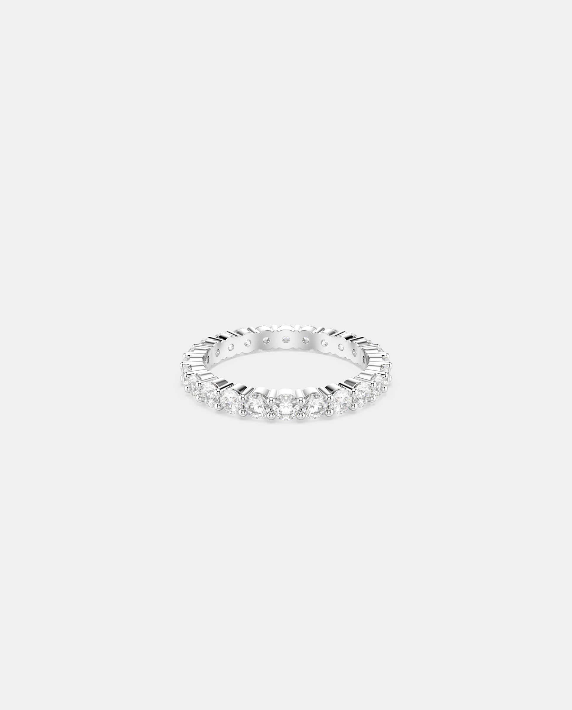 Anillos constella con cristales y circonitas - Blanco Blanco-5