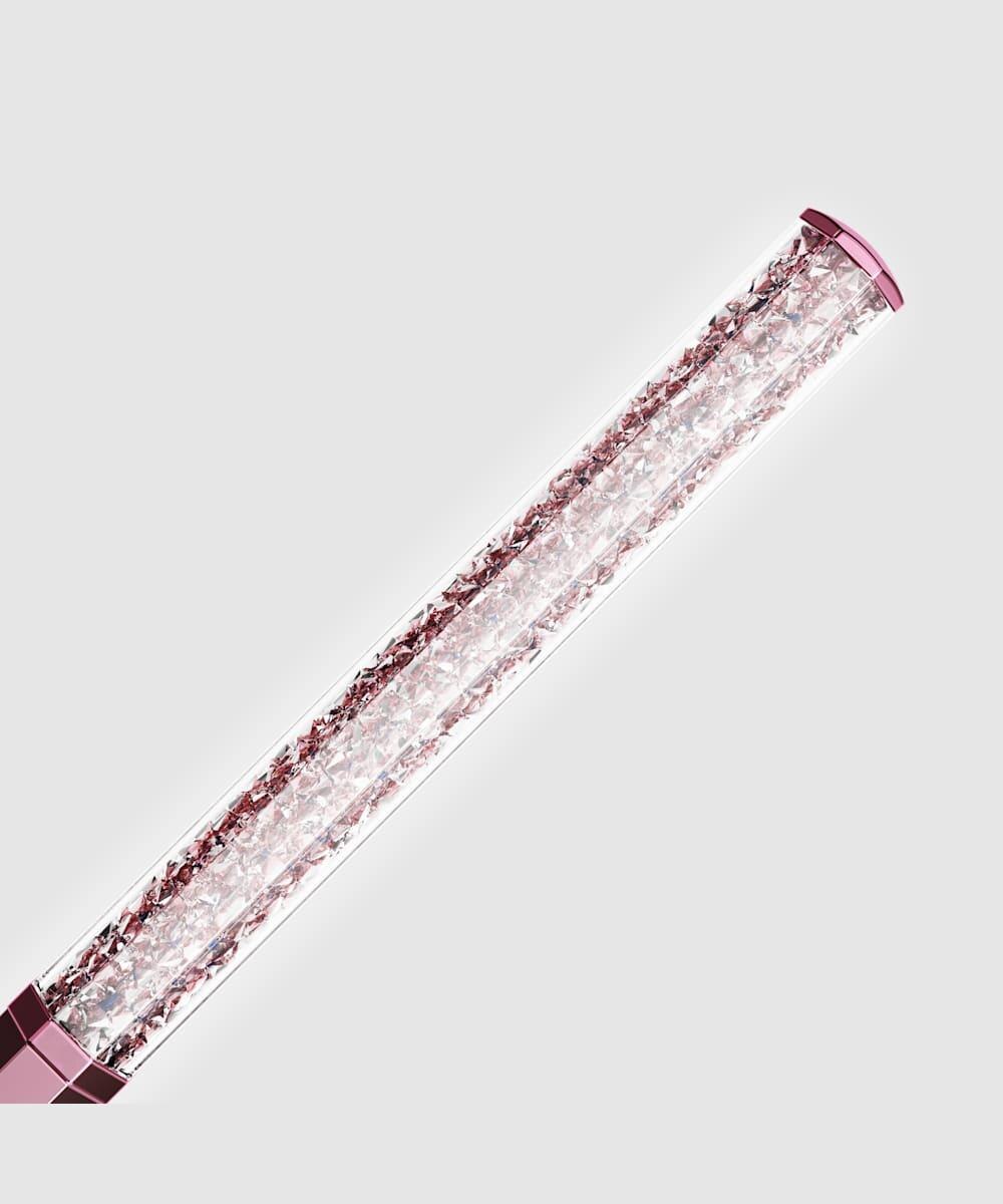 Bolígrafo rosa con cristales - Swarovski - Rosa Rosa-2