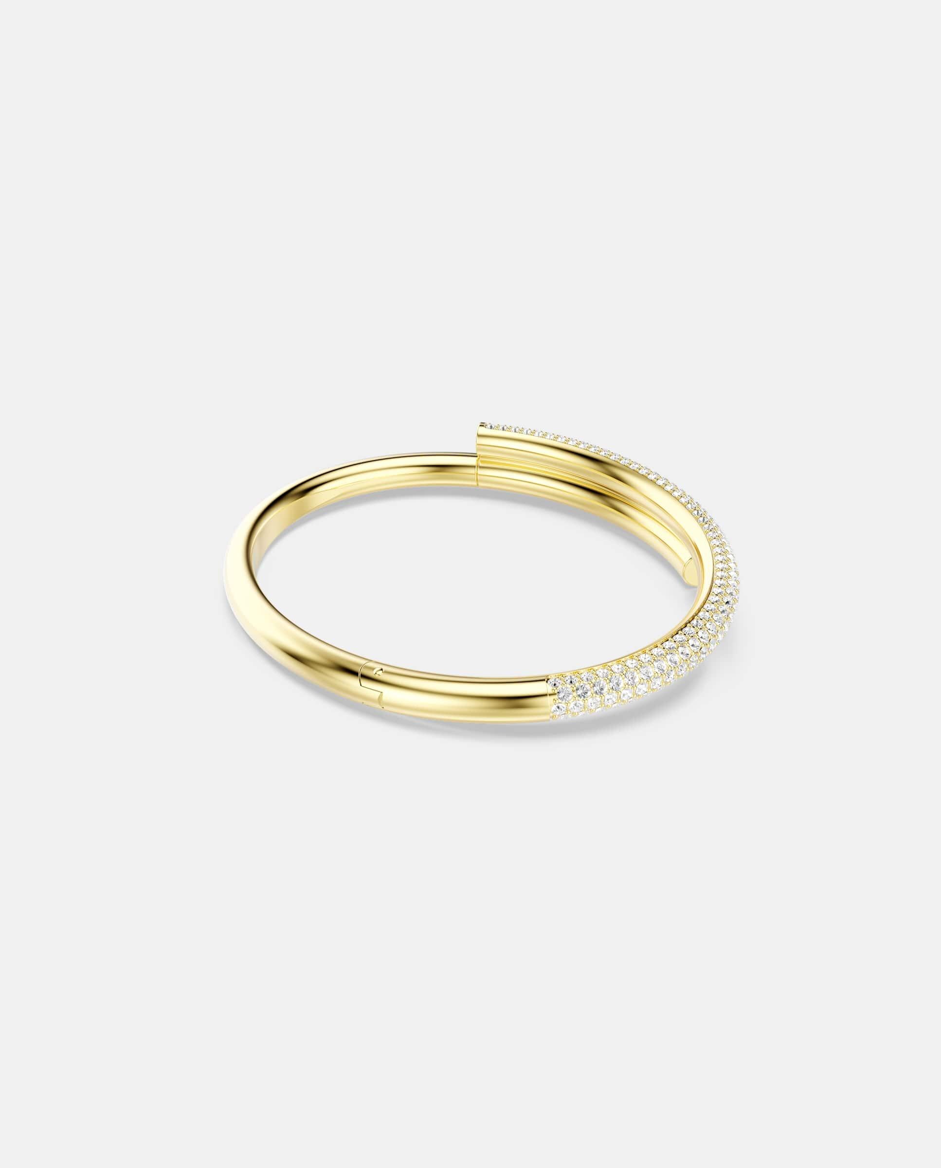 Imagen 4 de Brazalete dextera con cierre oculto - Swarovski - Blanco Blanco