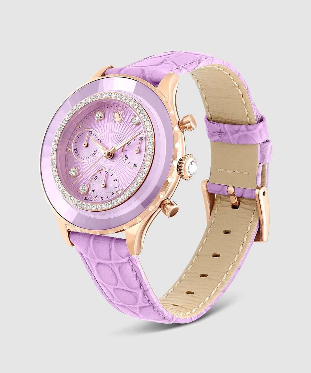 Reloj de mujer Octea en color morado · Swarovski · El Corte Inglés