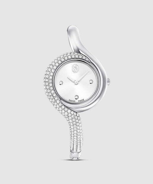 Imagen 0 de Reloj de mujer Jewelry Watch de acero inoxidable con cristales pavé transparentes