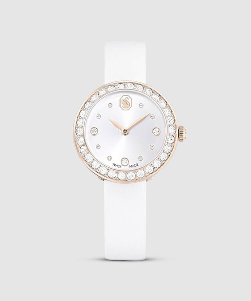 Imagen 0 de Reloj de mujer Pave en color blanco