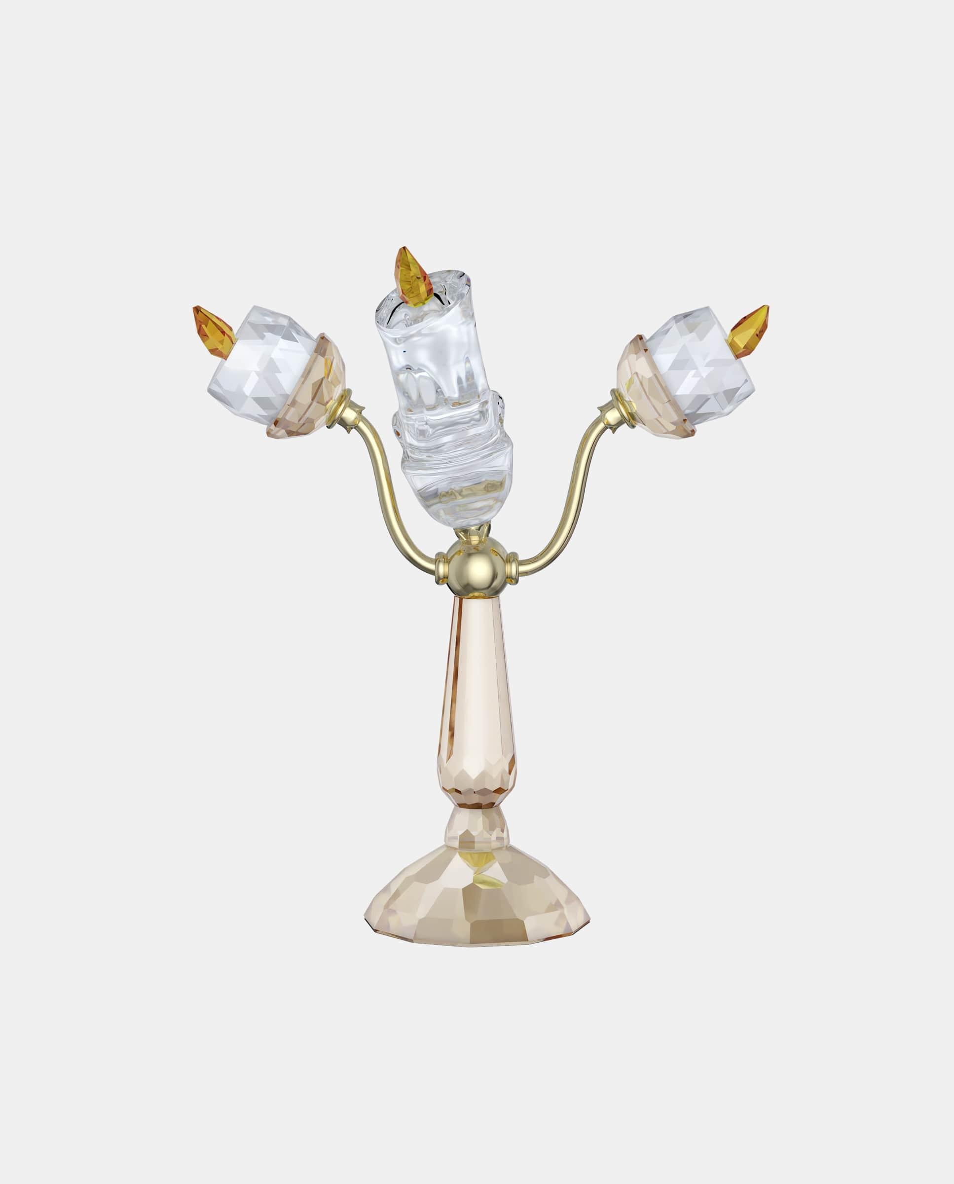 Figura deccorativa de cristal Lumière 35 Aniversario La Bella y la Bestia - Blanco Blanco-4