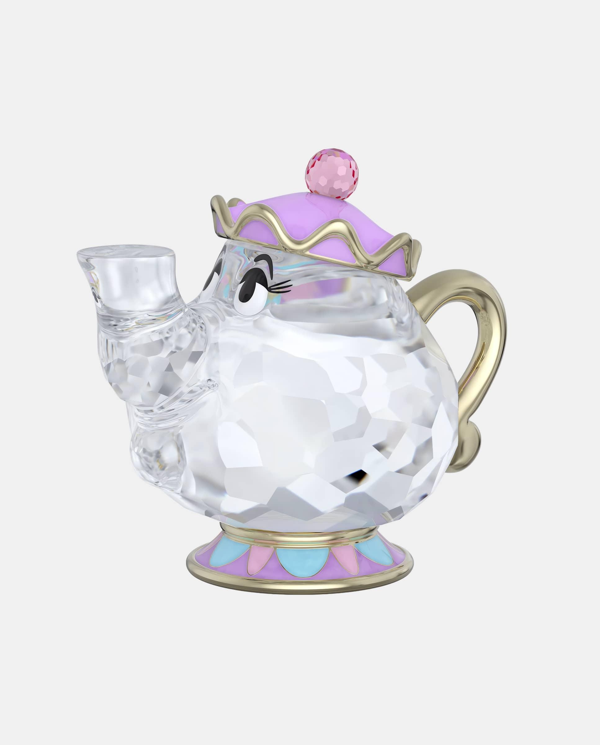 Figura decorativa de cristal Bella 35 Aniversario La Bella y la Bestia - Lila Lila-3