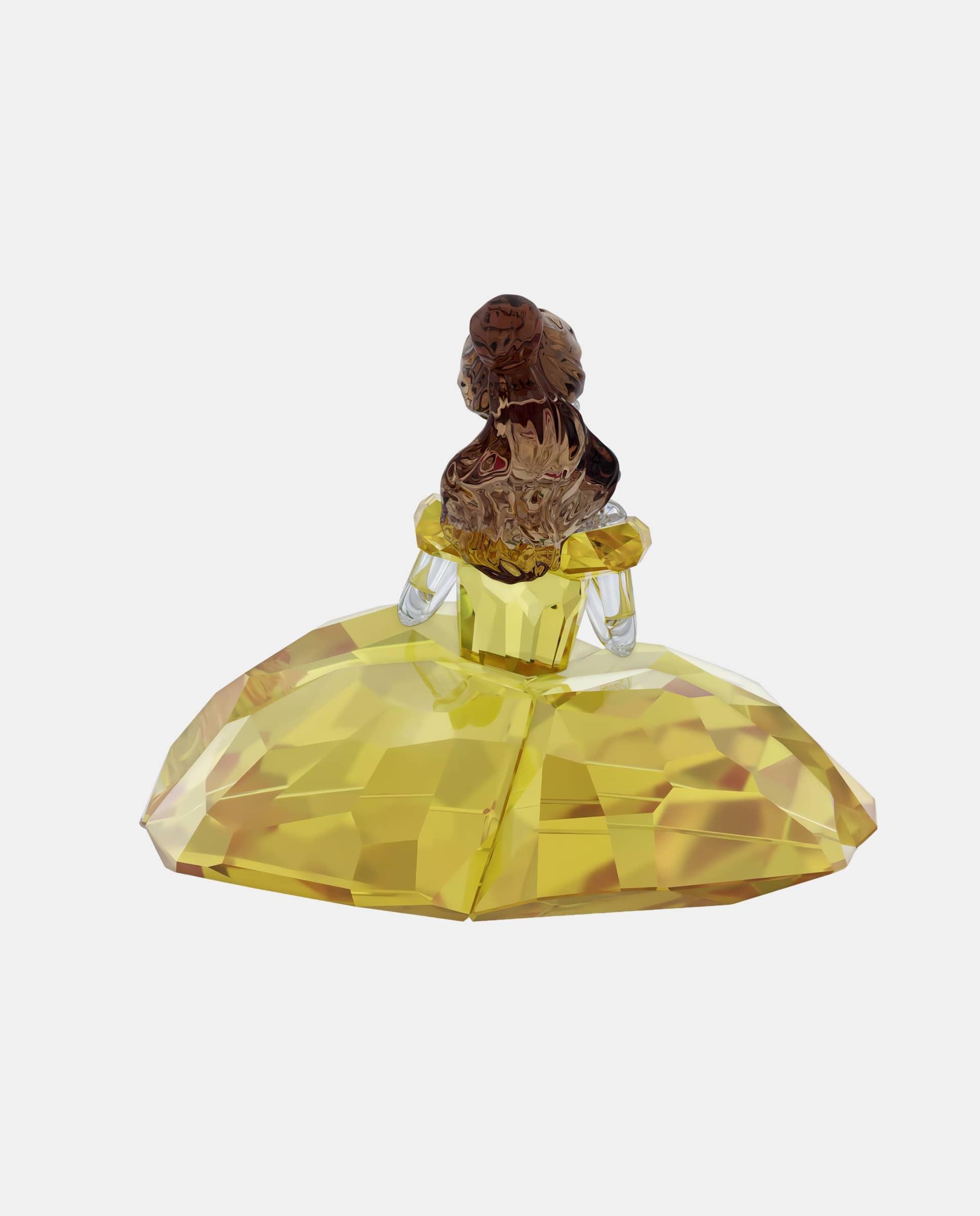 Figura decorativa de cristal Señora Potts 35 Aniversario La Bella y la Bestia - Amarillo Amarillo-4