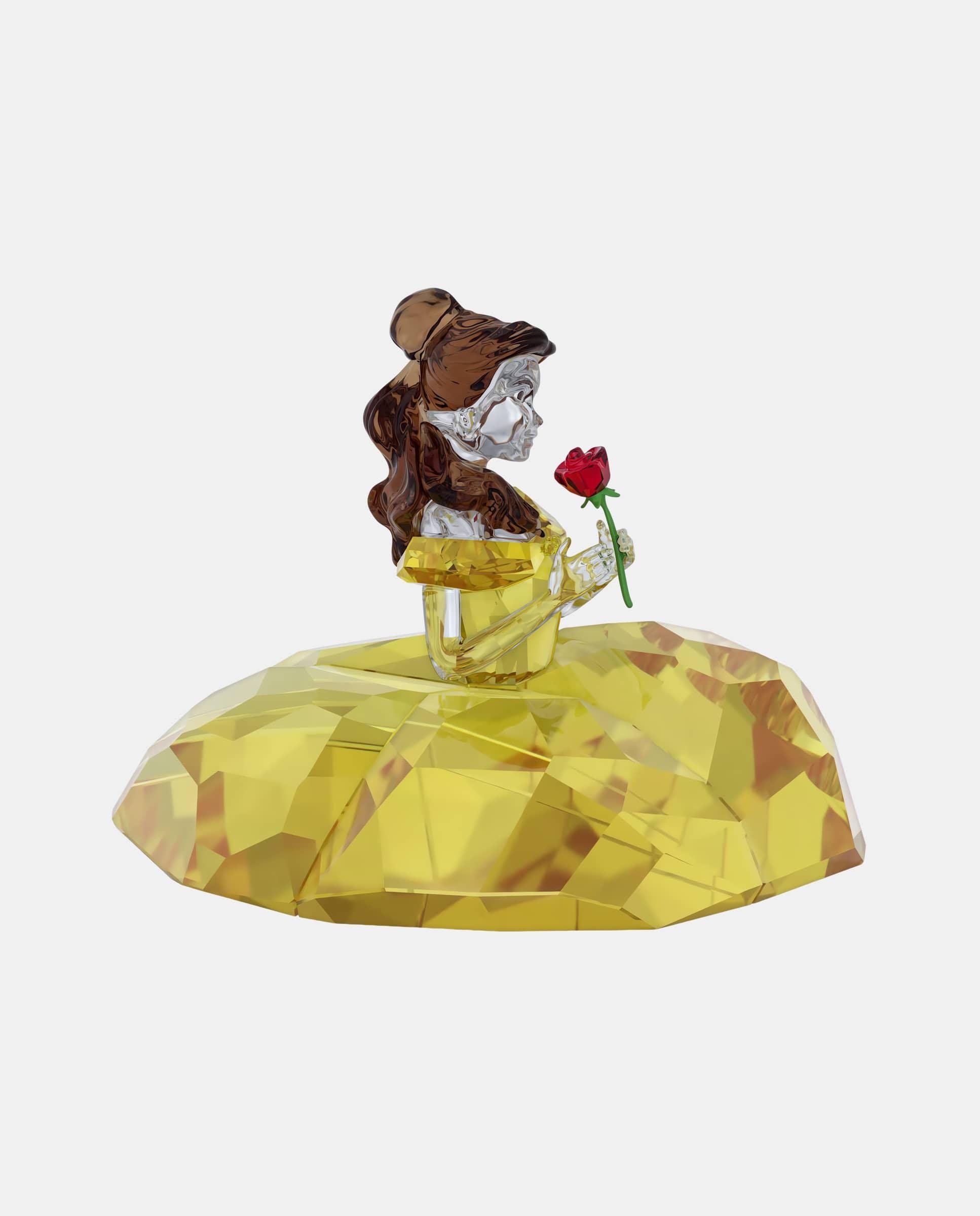 Figura decorativa de cristal Señora Potts 35 Aniversario La Bella y la Bestia - Amarillo Amarillo-5