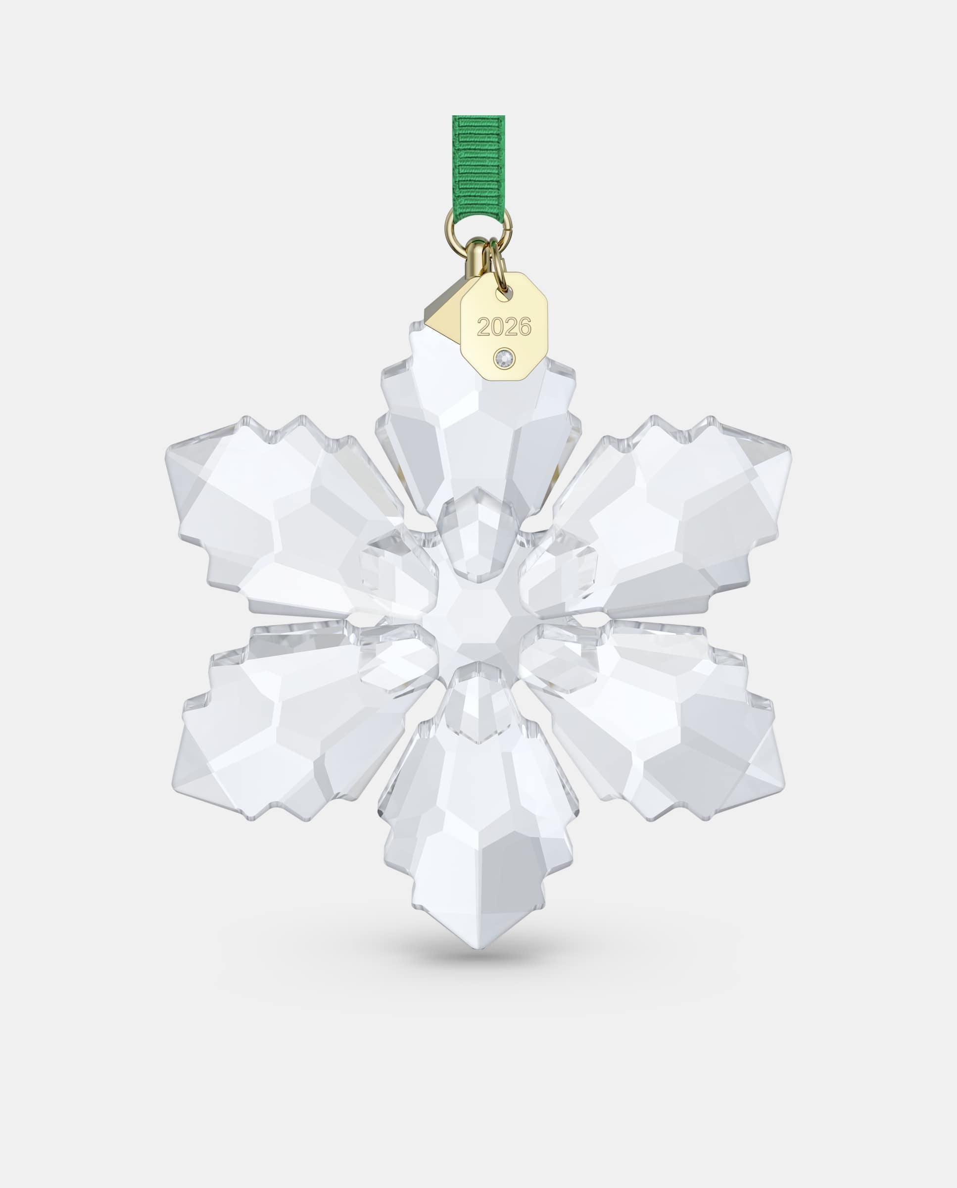 Swarovski - Adorno decorativo copo de nieve de cristal Annual Edition 2026.