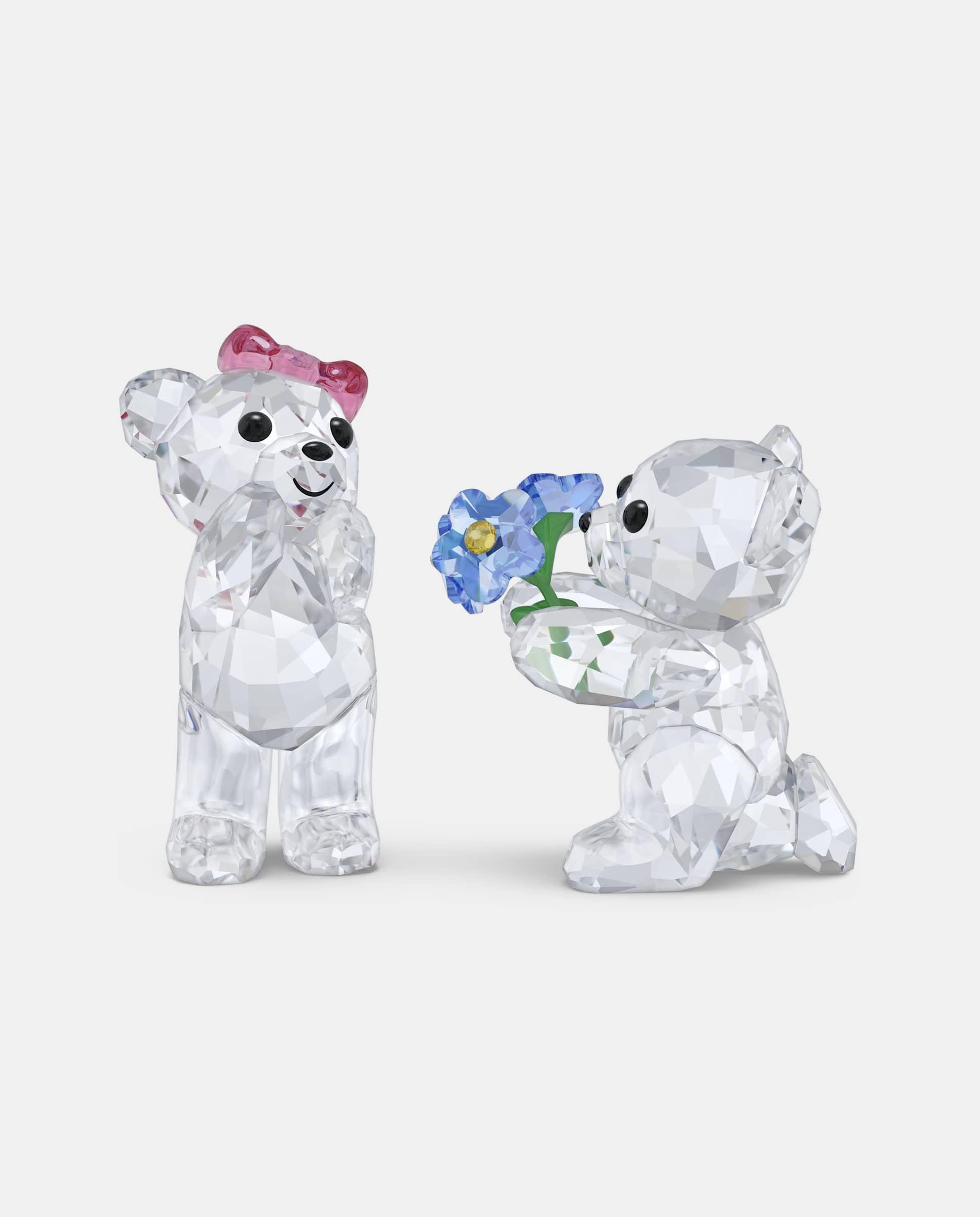 Imagen 0 de Figuras deccorativas Oso Kris de cristal Blanco