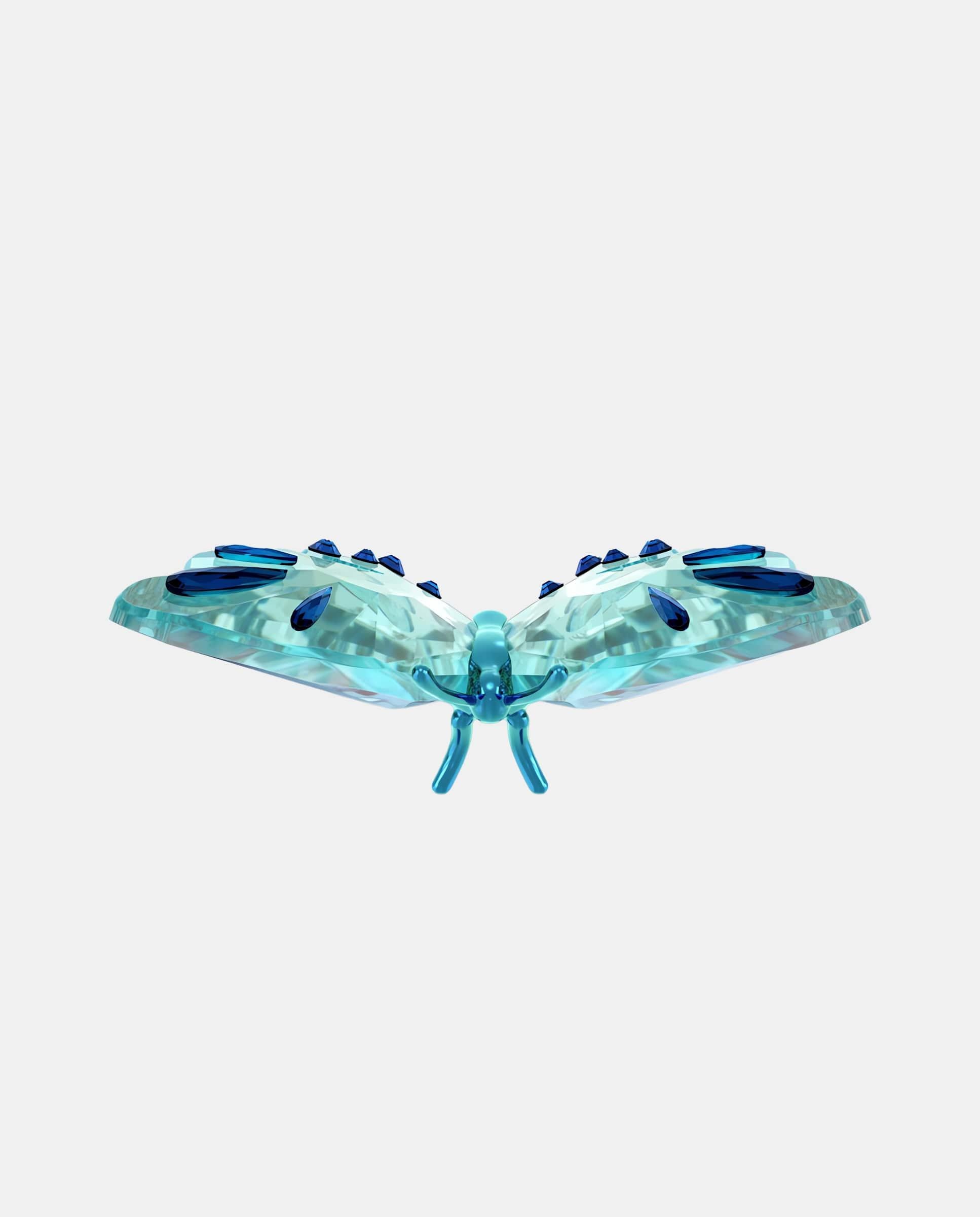 Figura decorativa mariposa de cristal - Blanco Blanco-4