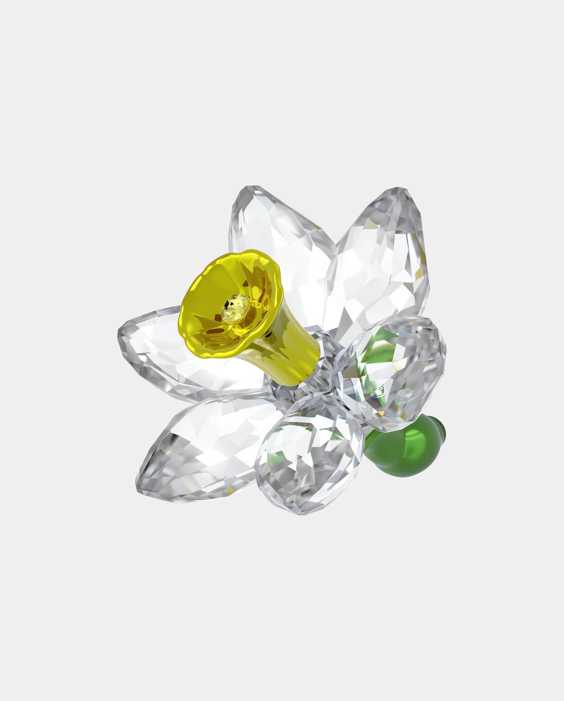 Imagen 3 de Figura decorativa narciso de cristal - Blanco Blanco