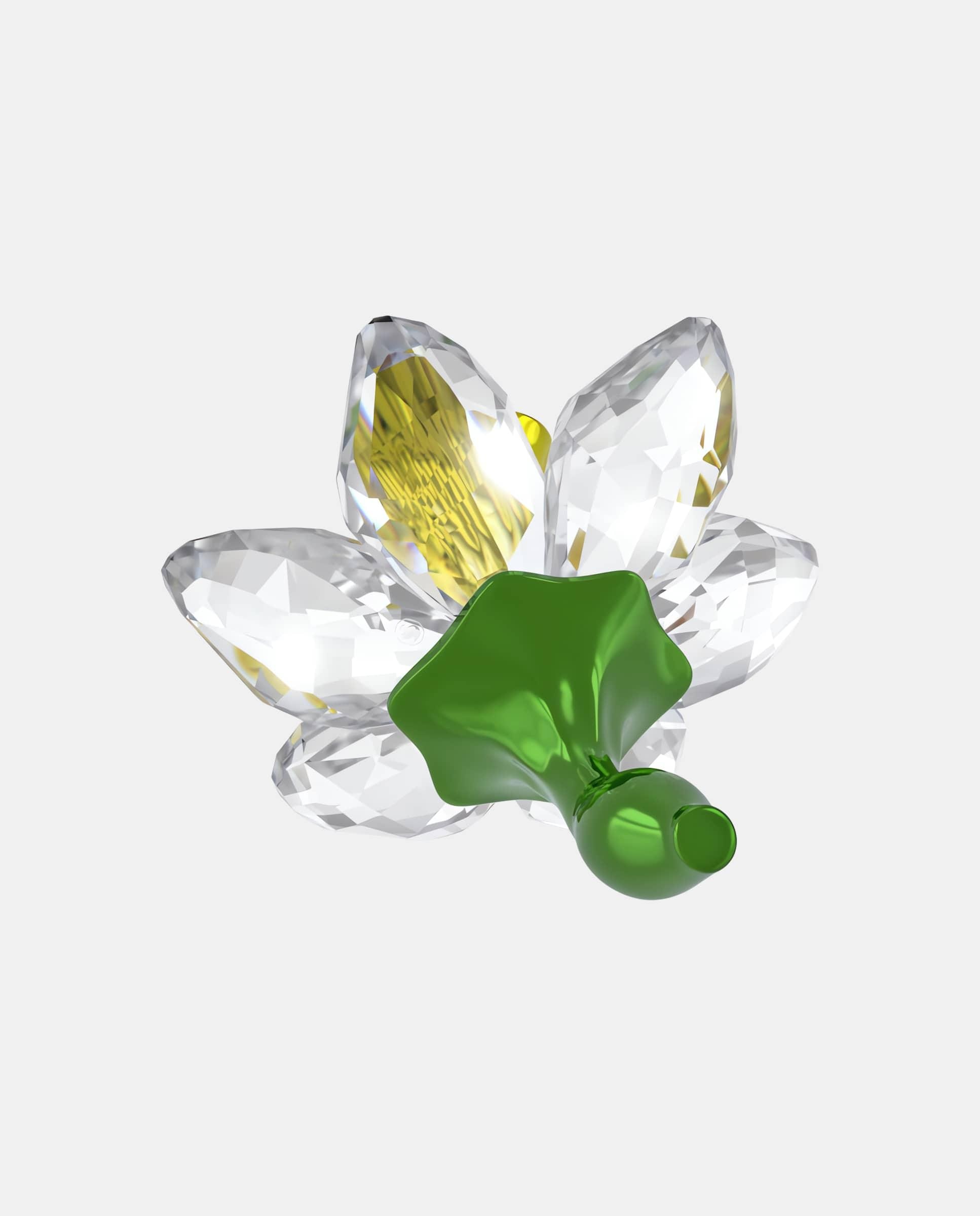 Imagen 4 de Figura decorativa narciso de cristal - Blanco Blanco