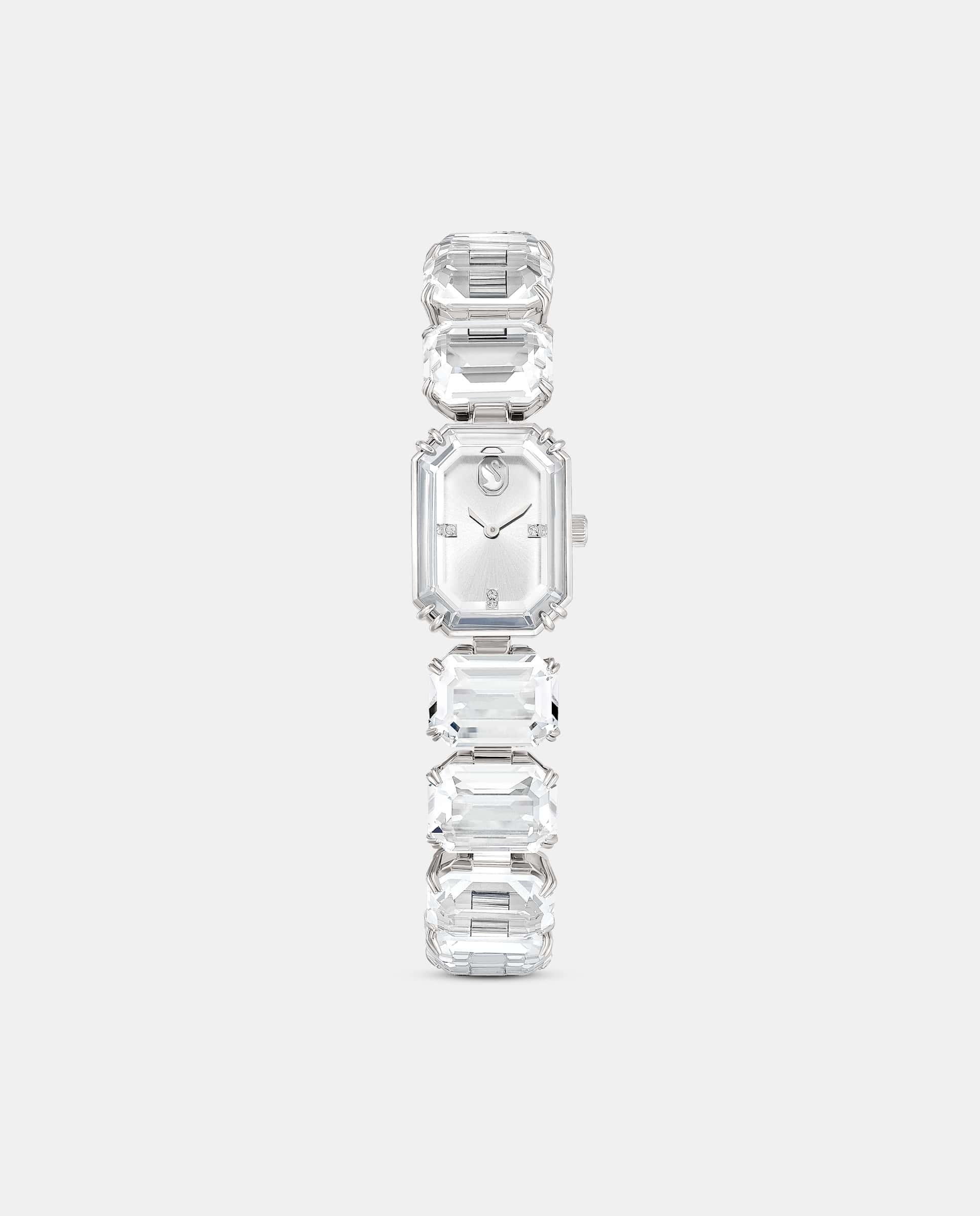 Imagen 0 de Reloj de mujer tipo pulsera en acero inoxidable Blanco