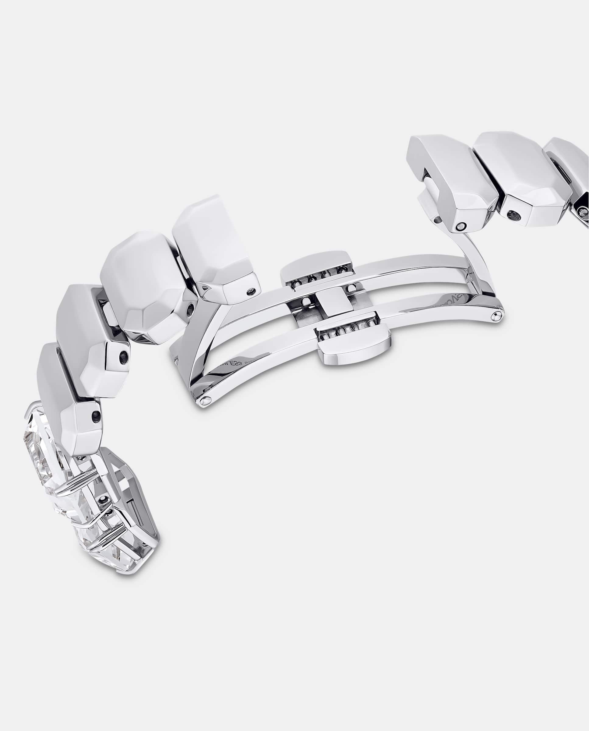 Reloj de mujer tipo pulsera en acero inoxidable - Swarovski - Blanco Blanco-6