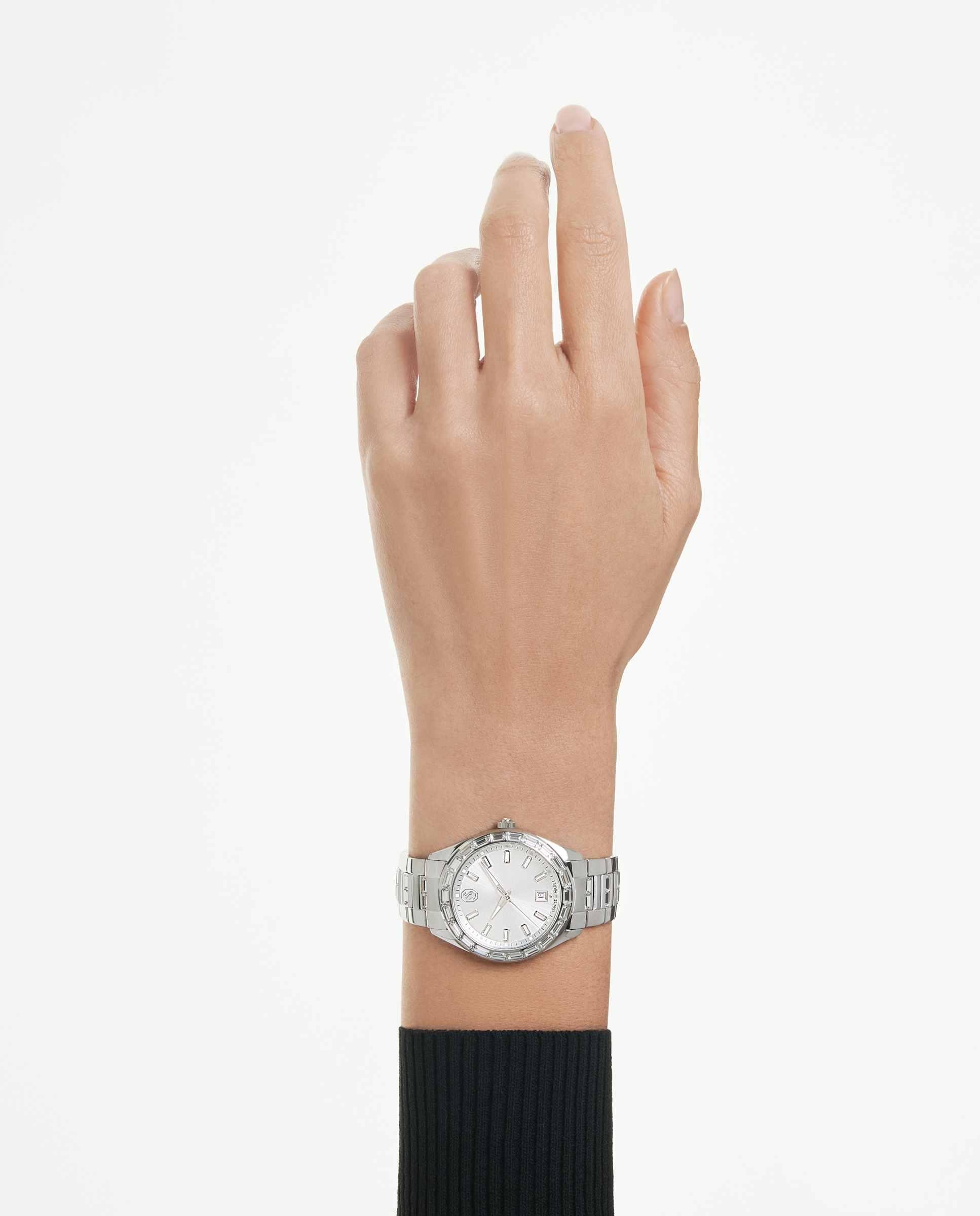 Reloj de mujer matrix date - Swarovski - Plateado Plateado-8