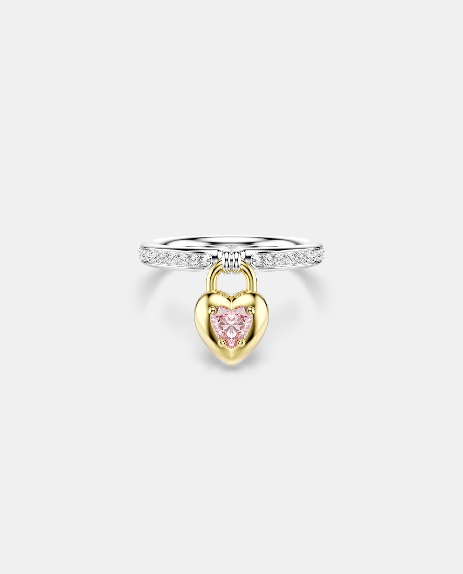 Imagen 0 de Anillo con motivo idyllia y combinación de acabados metálicos Rosa