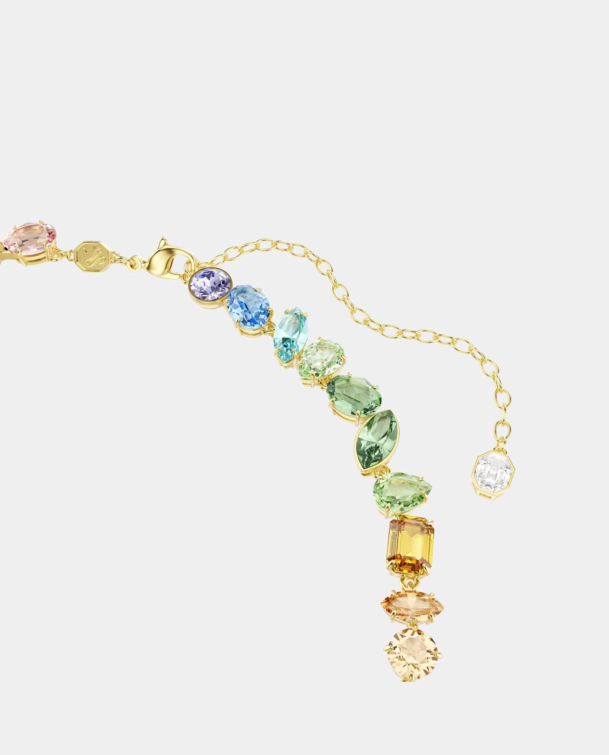 Colgante gema con cristales - Swarovski - Multicolor Multicolor-2