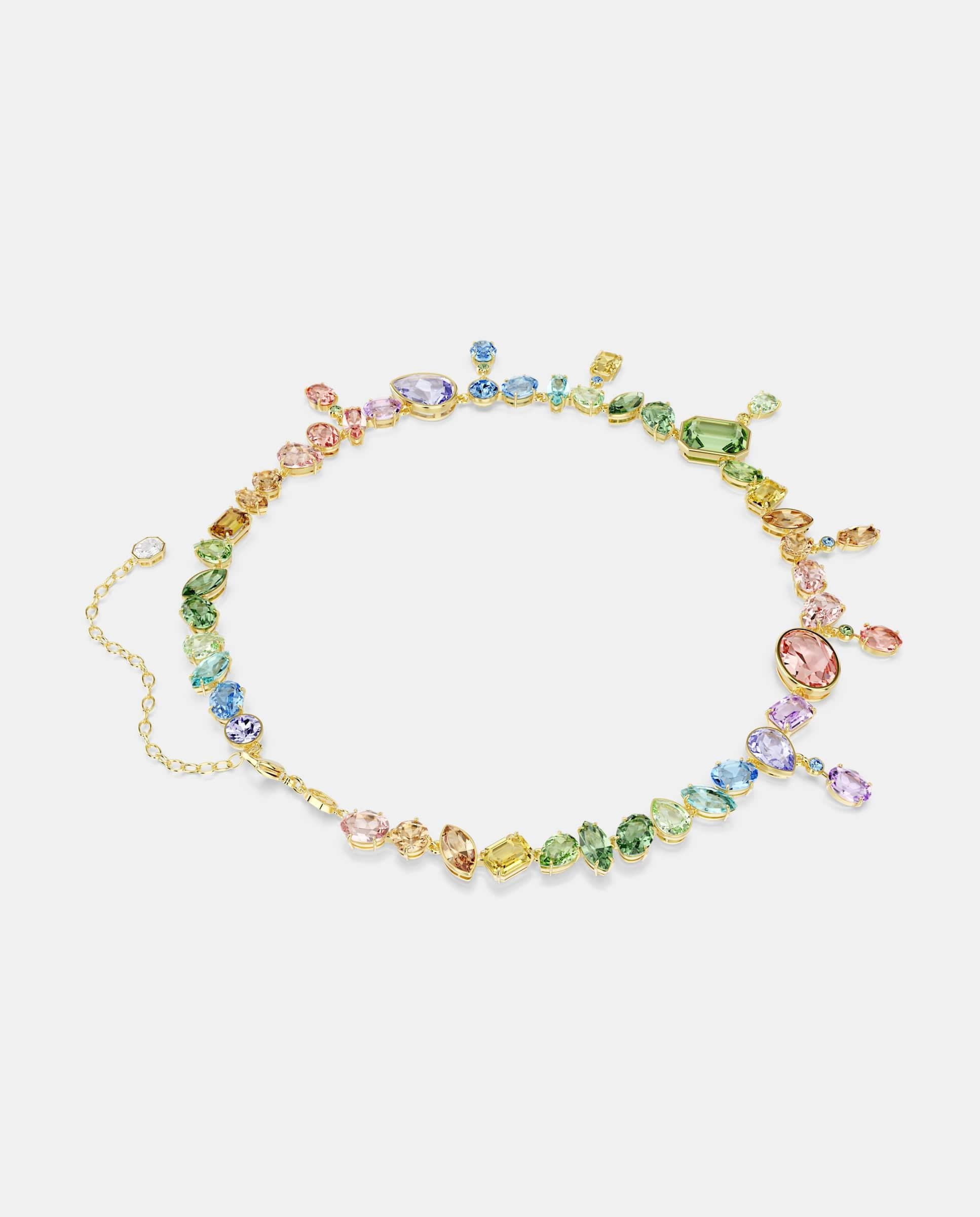 Colgante gema con cristales - Swarovski - Multicolor Multicolor-4