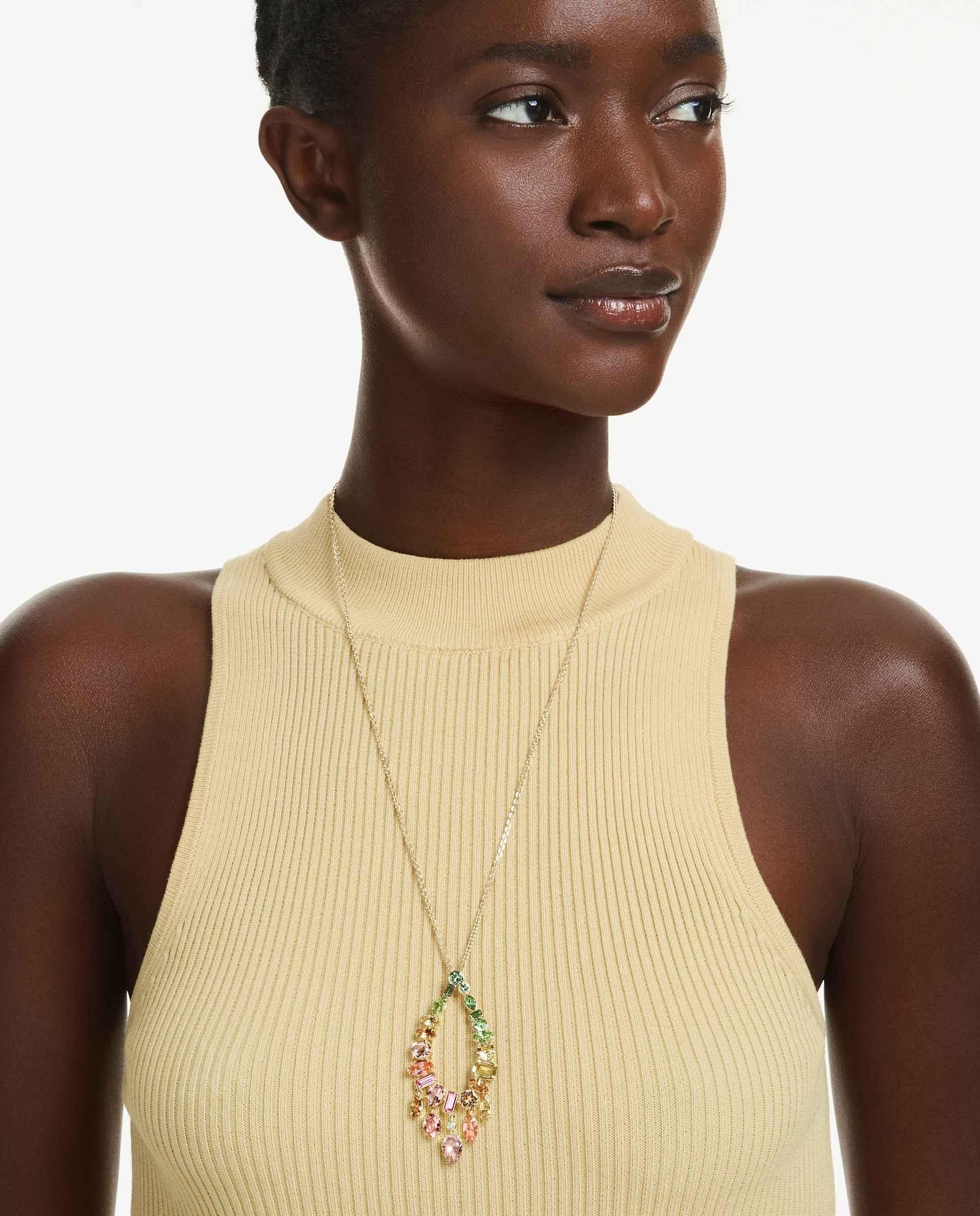 Collar gemma - Swarovski - Multicolor Multicolor-5