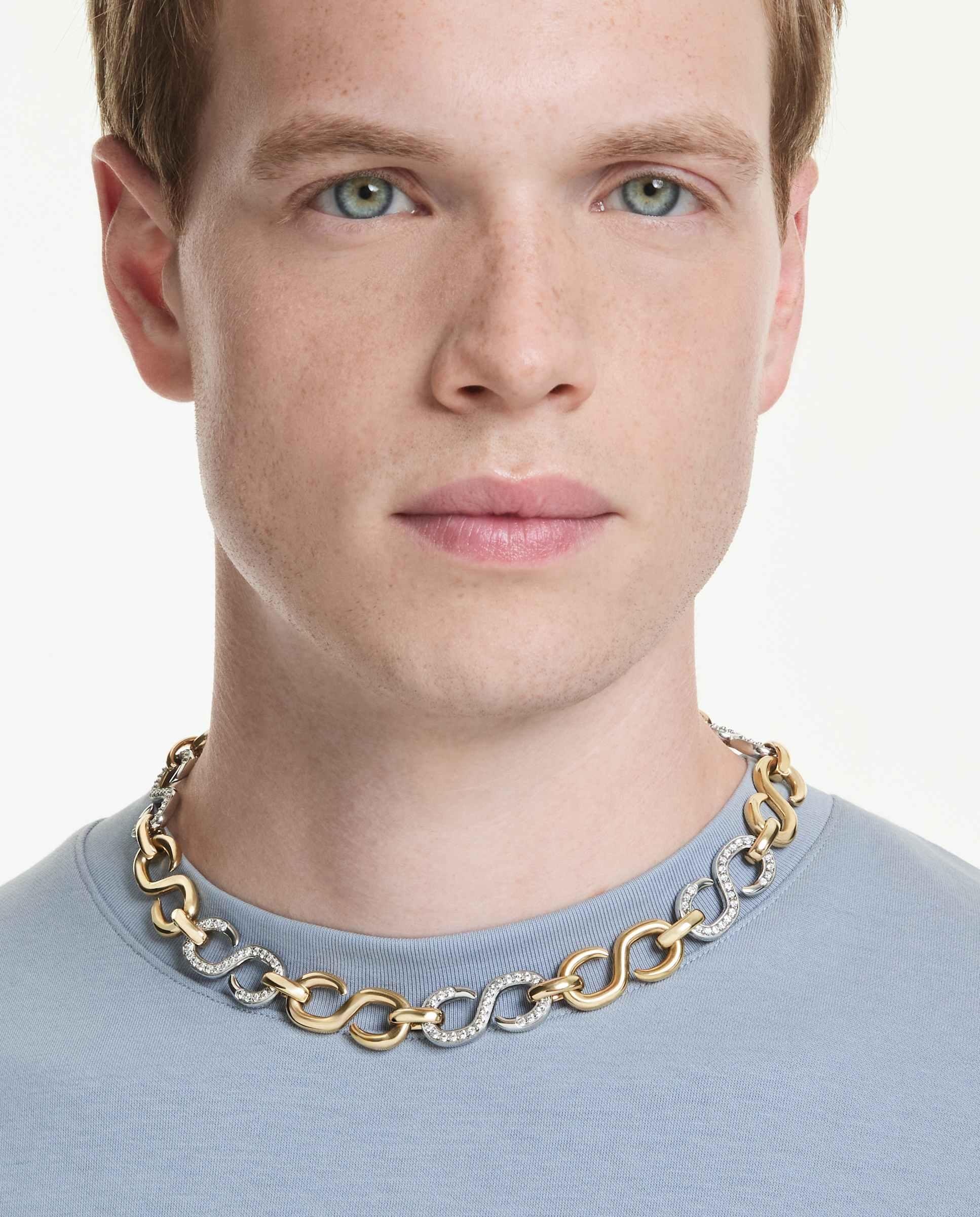 Collar dextera - Swarovski - Blanco Blanco-7