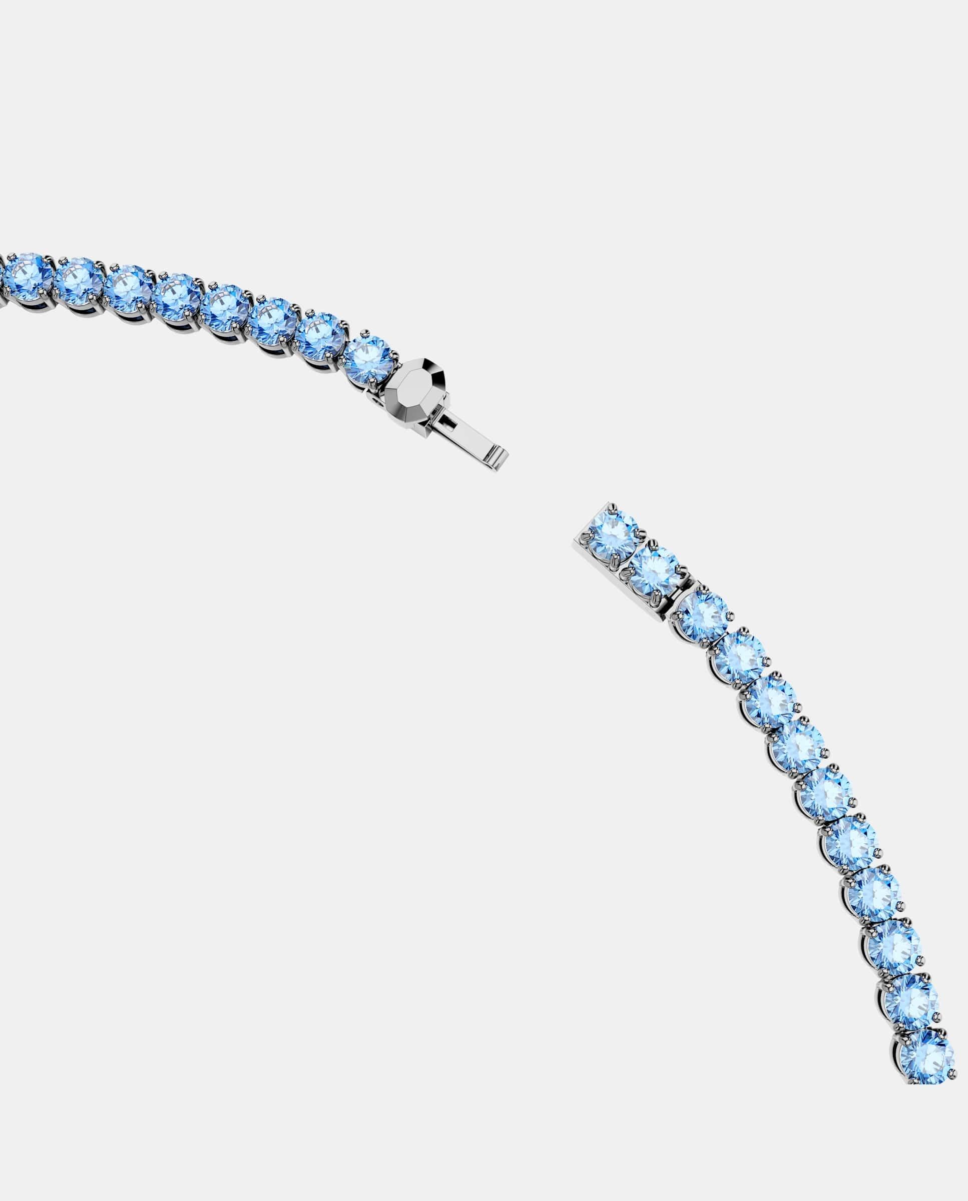 Collar matrix tennis - Swarovski - Azul Azul-3