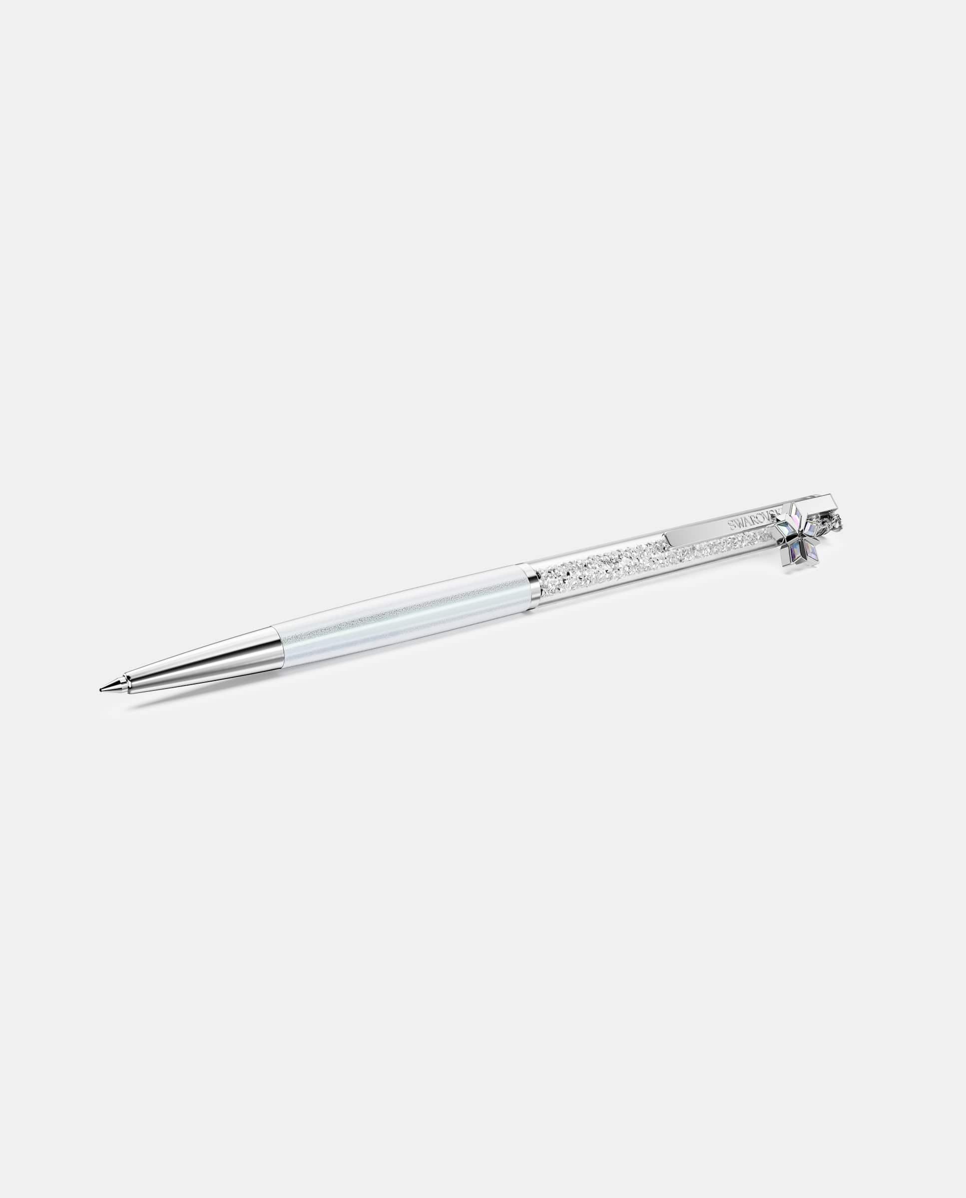 Imagen 0 de Bolígrafo crystalline edición anual 2027 lacado en blanco con charm de copo de nieve Blanco