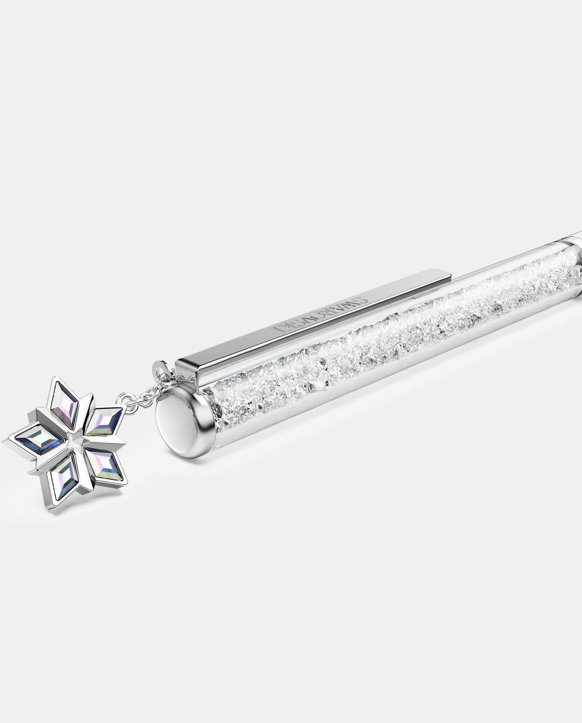 Bolígrafo crystalline edición anual 2027 lacado en con charm de copo de nieve - Swarovski - Blanco Blanco-4