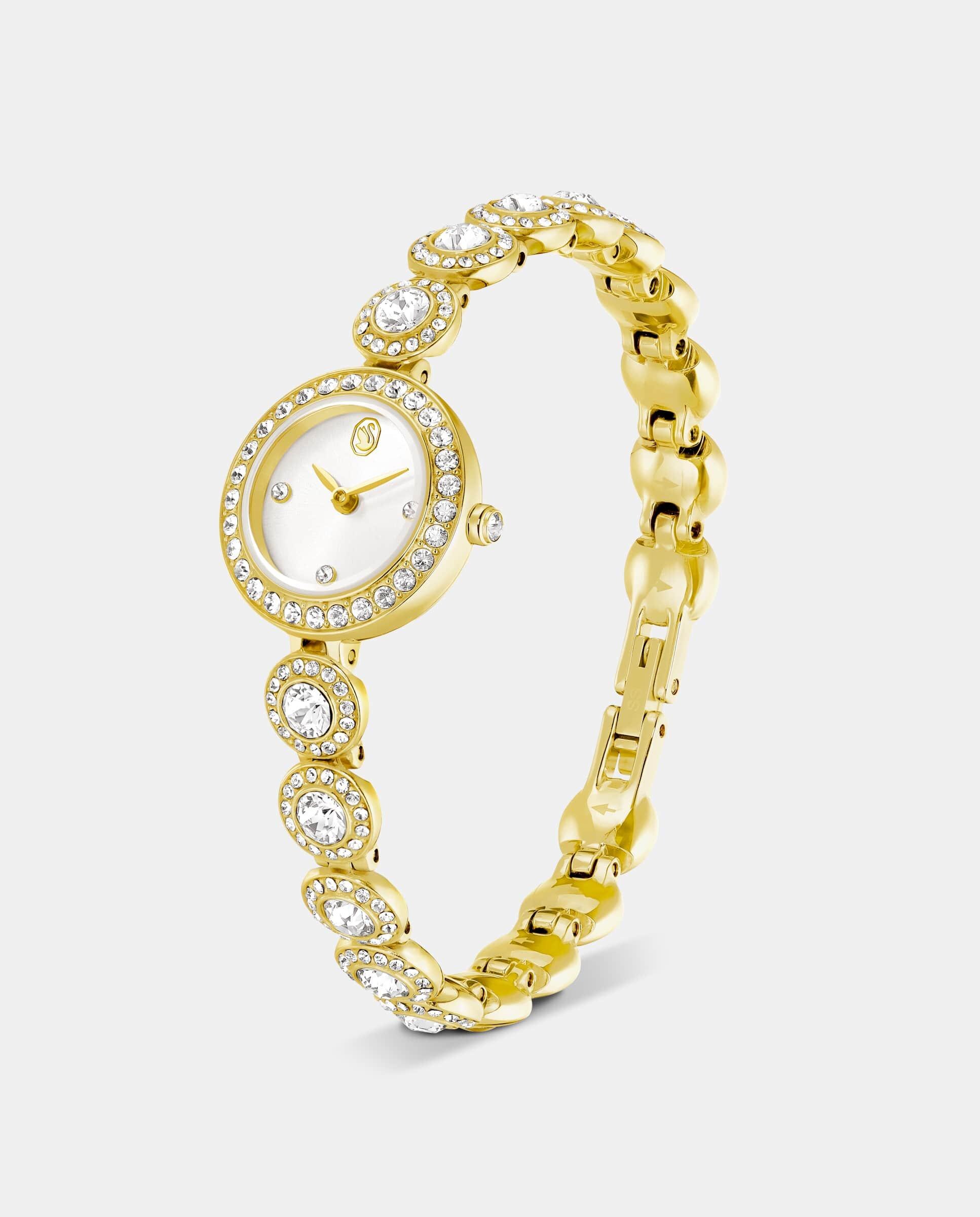 Reloj de mujer una angelic - Swarovski - Dorado Dorado-2