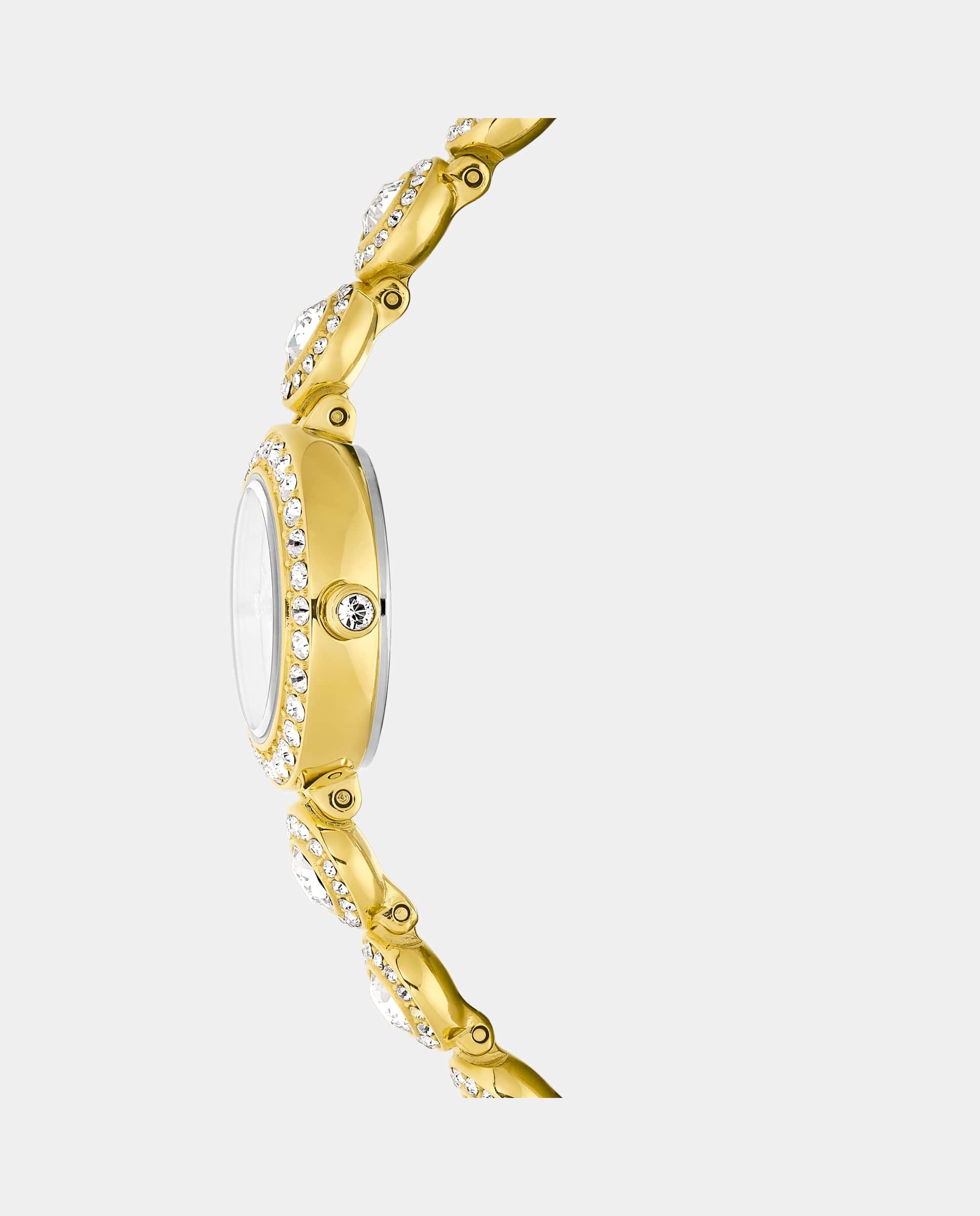 Reloj de mujer una angelic - Swarovski - Dorado Dorado-5