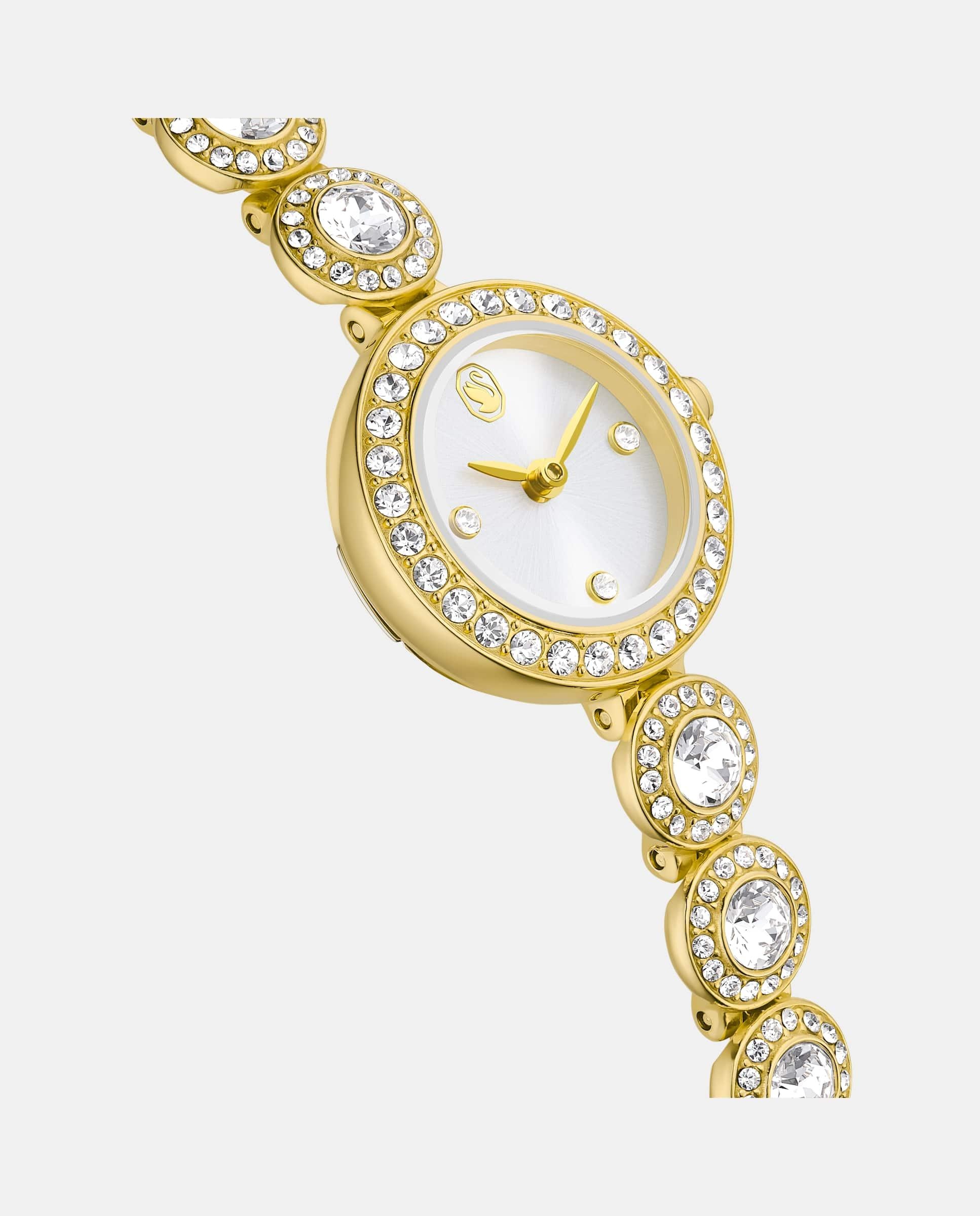 Reloj de mujer una angelic - Swarovski - Dorado Dorado-6