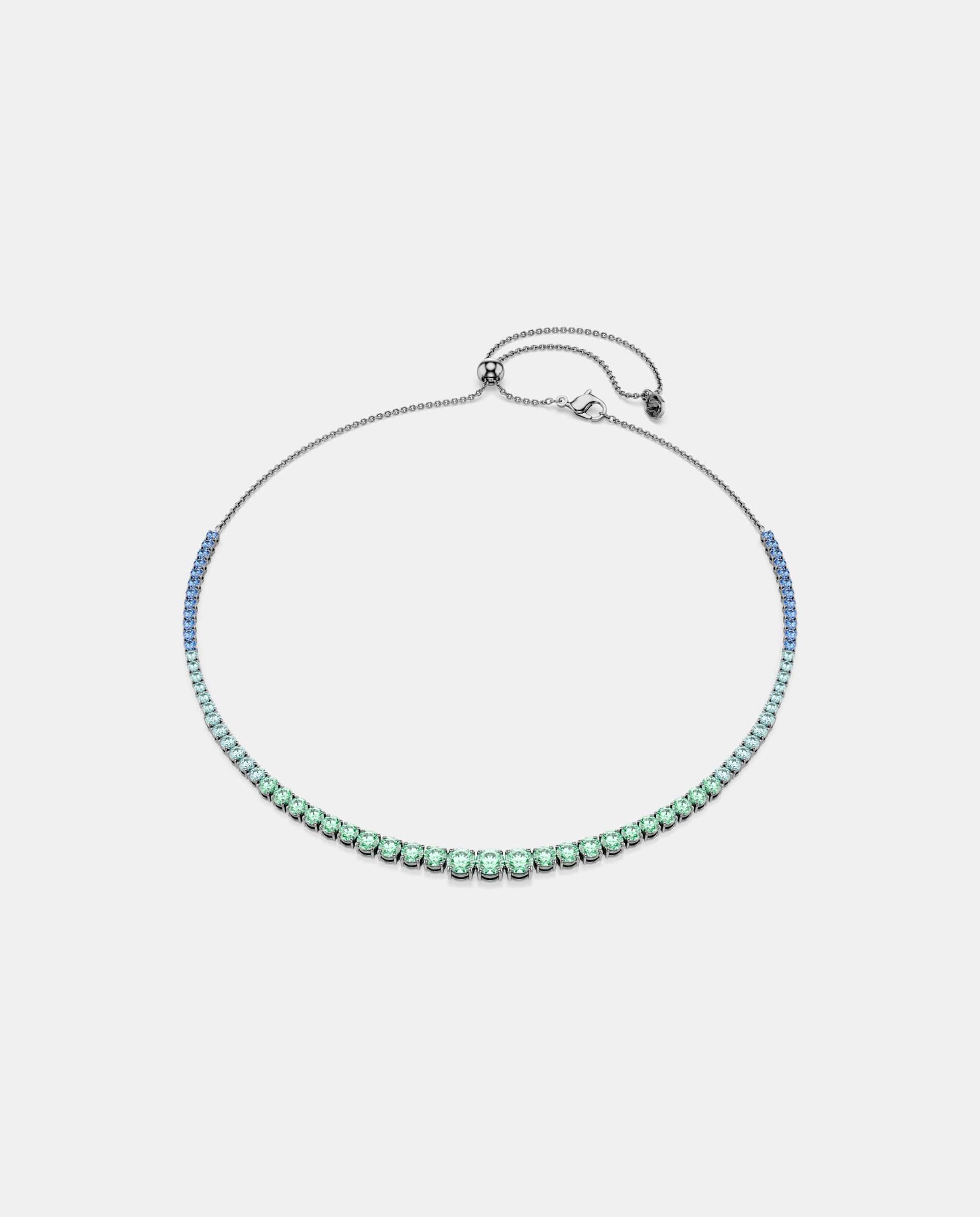 Collar matrix tennis - Swarovski - Multicolor Multicolor-1