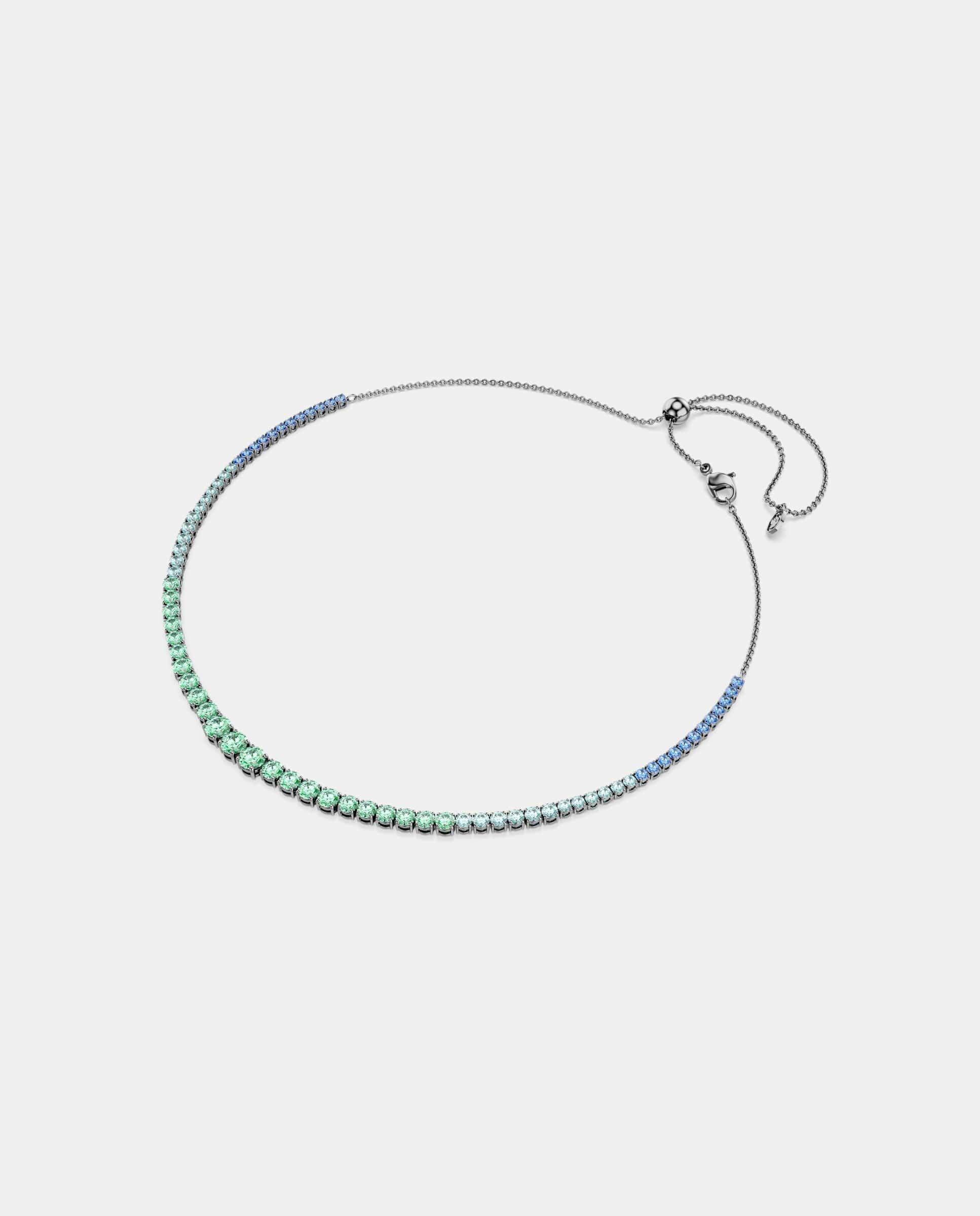 Collar matrix tennis - Swarovski - Multicolor Multicolor-2
