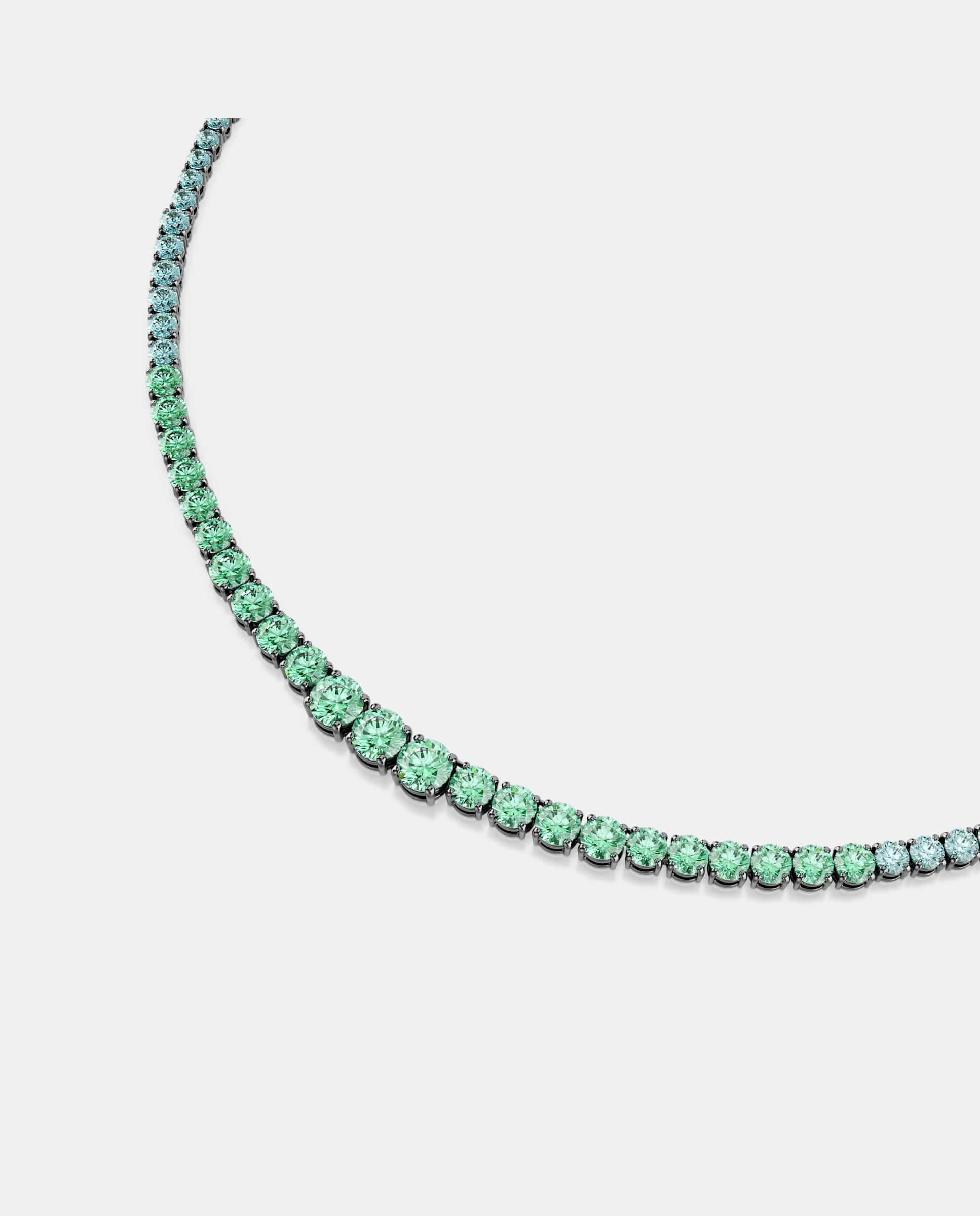Collar matrix tennis - Swarovski - Multicolor Multicolor-4