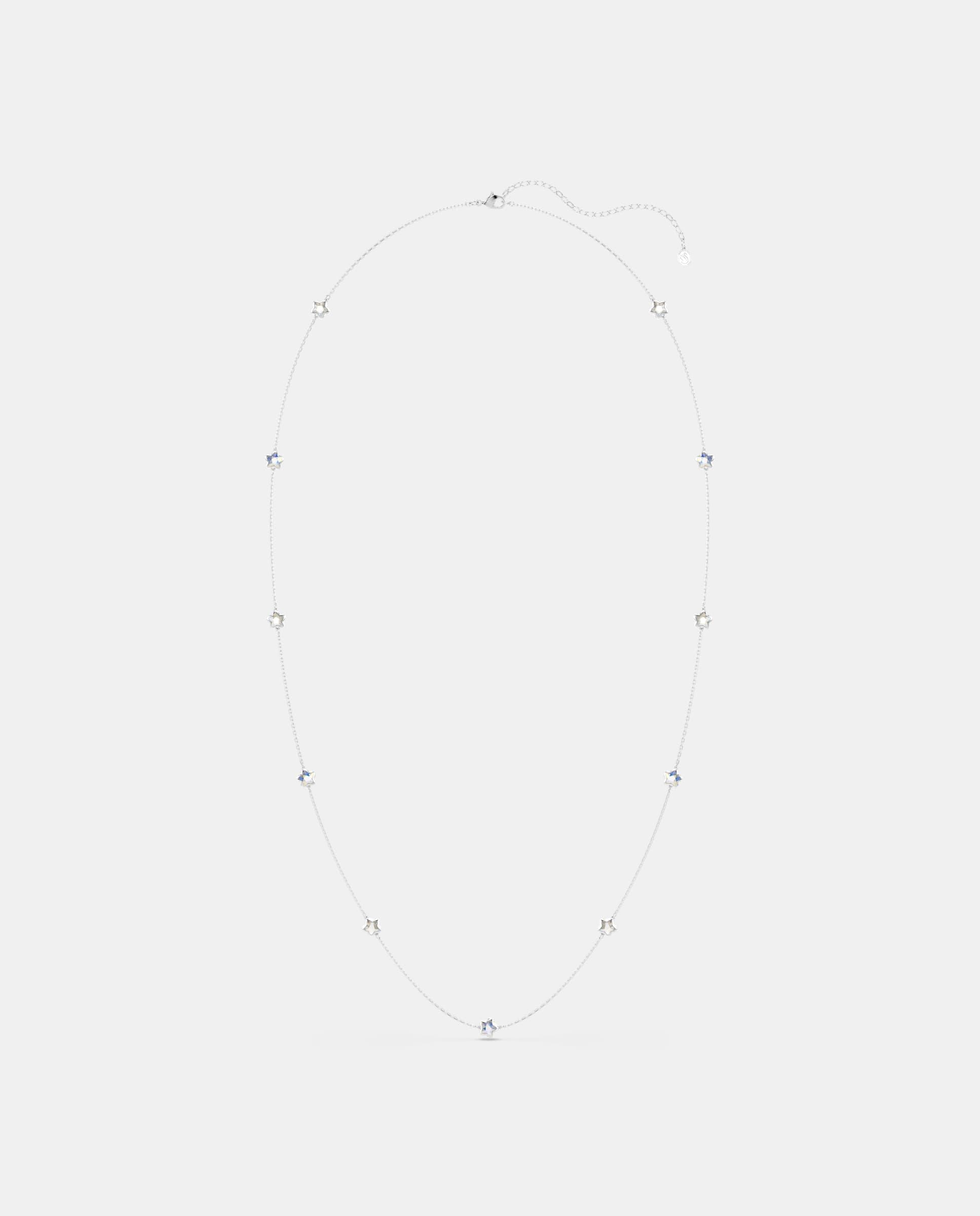 Collar chroma con motivos en forma de estrella y baño de rodio - Swarovski - Blanco Blanco-2