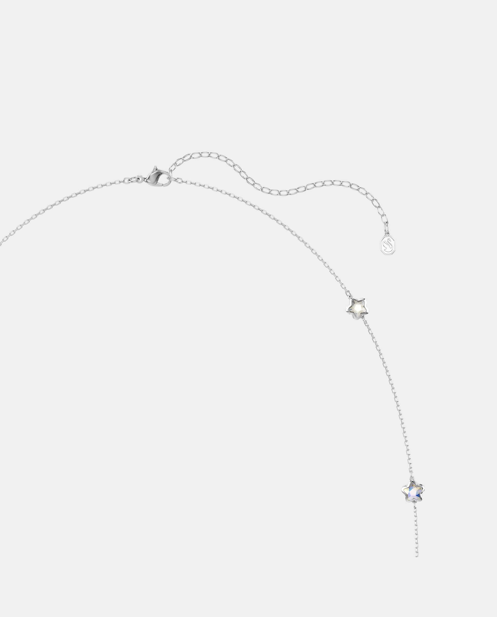 Collar chroma con motivos en forma de estrella y baño de rodio - Swarovski - Blanco Blanco-4