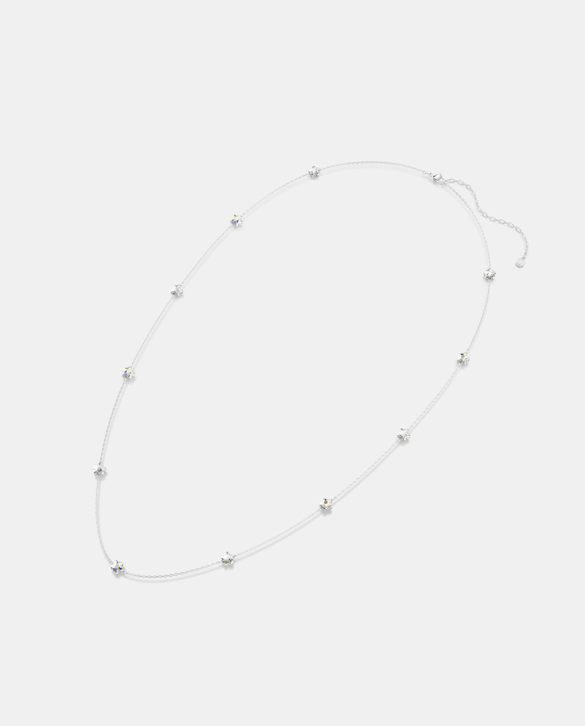 Collar chroma con motivos en forma de estrella y baño de rodio - Swarovski - Blanco Blanco-5