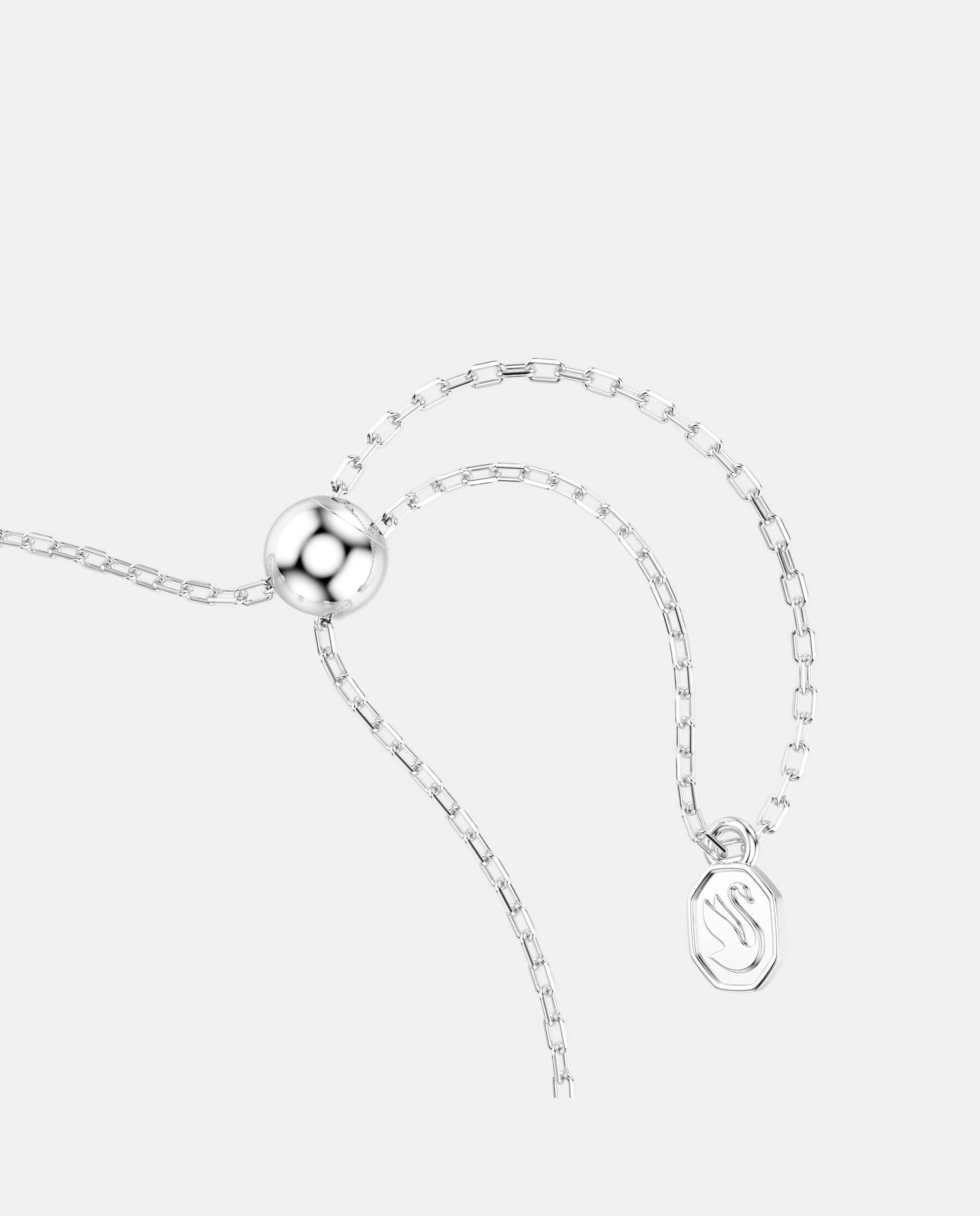 Pulsera chroma de cadena con estrellas y baño de rodio - Swarovski - Blanco Blanco-3