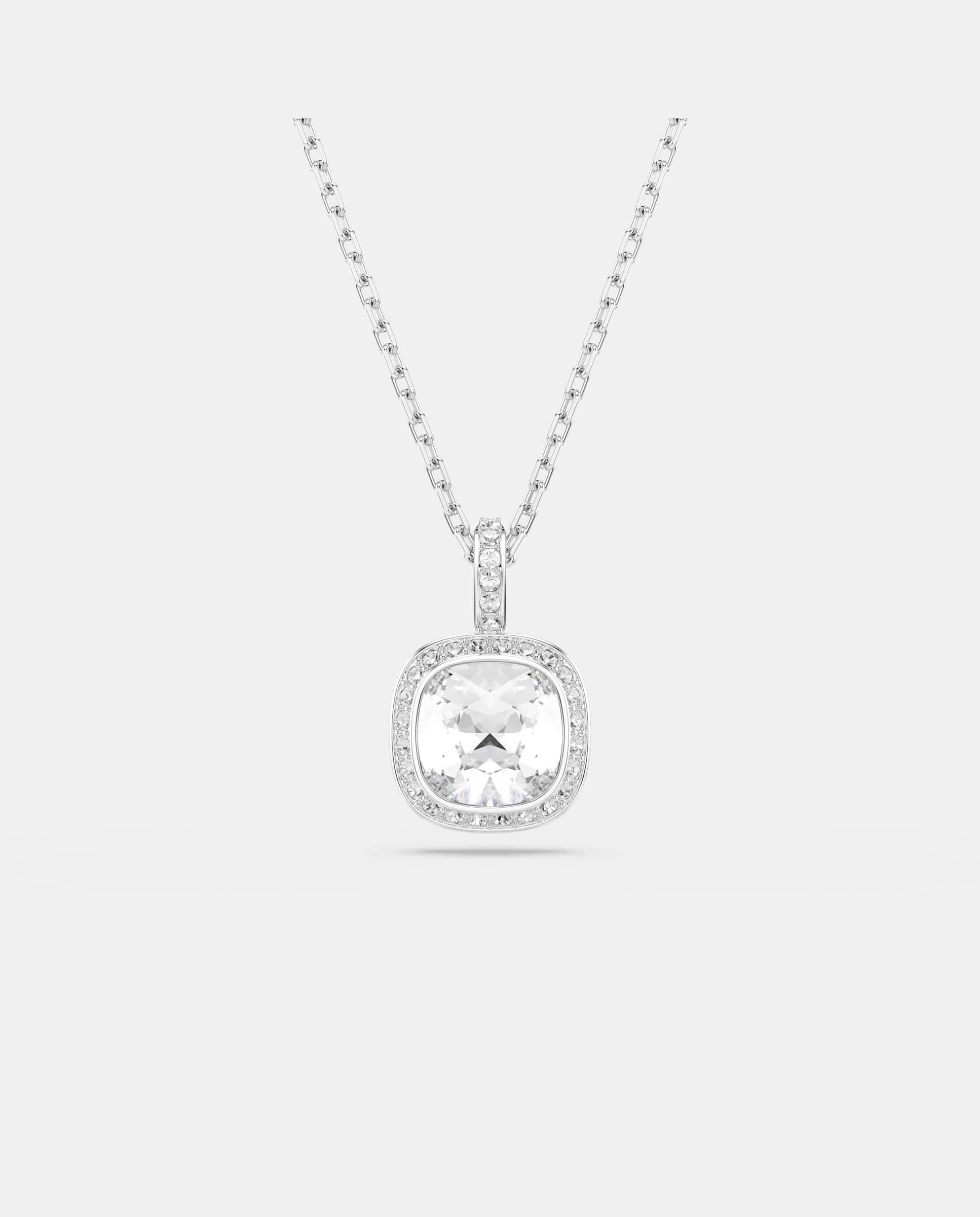 Imagen 0 de Colgante una angelic con cristales Blanco