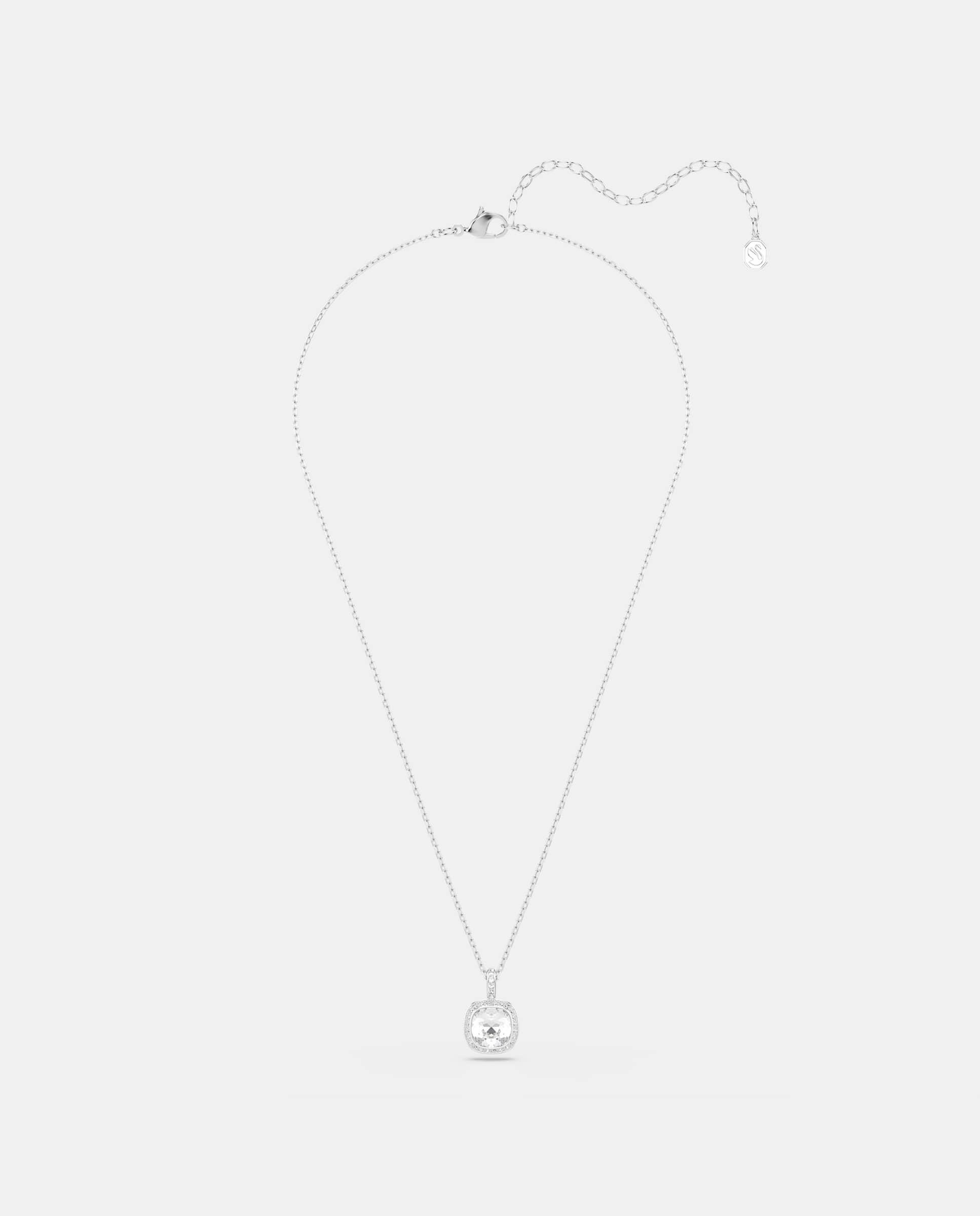 Colgante una angelic con cristales - Swarovski - Blanco Blanco-2