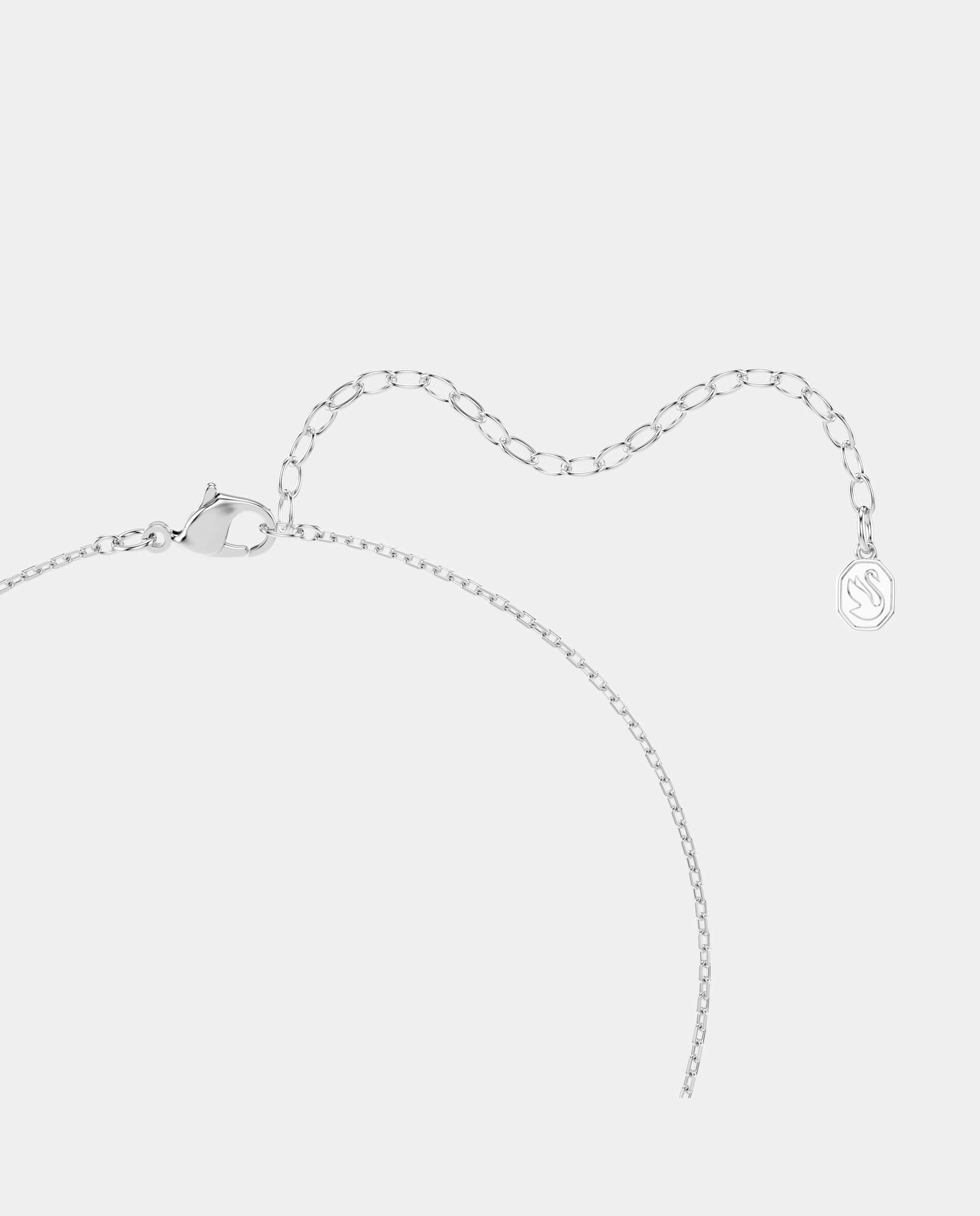 Colgante una angelic con cristales - Swarovski - Blanco Blanco-4