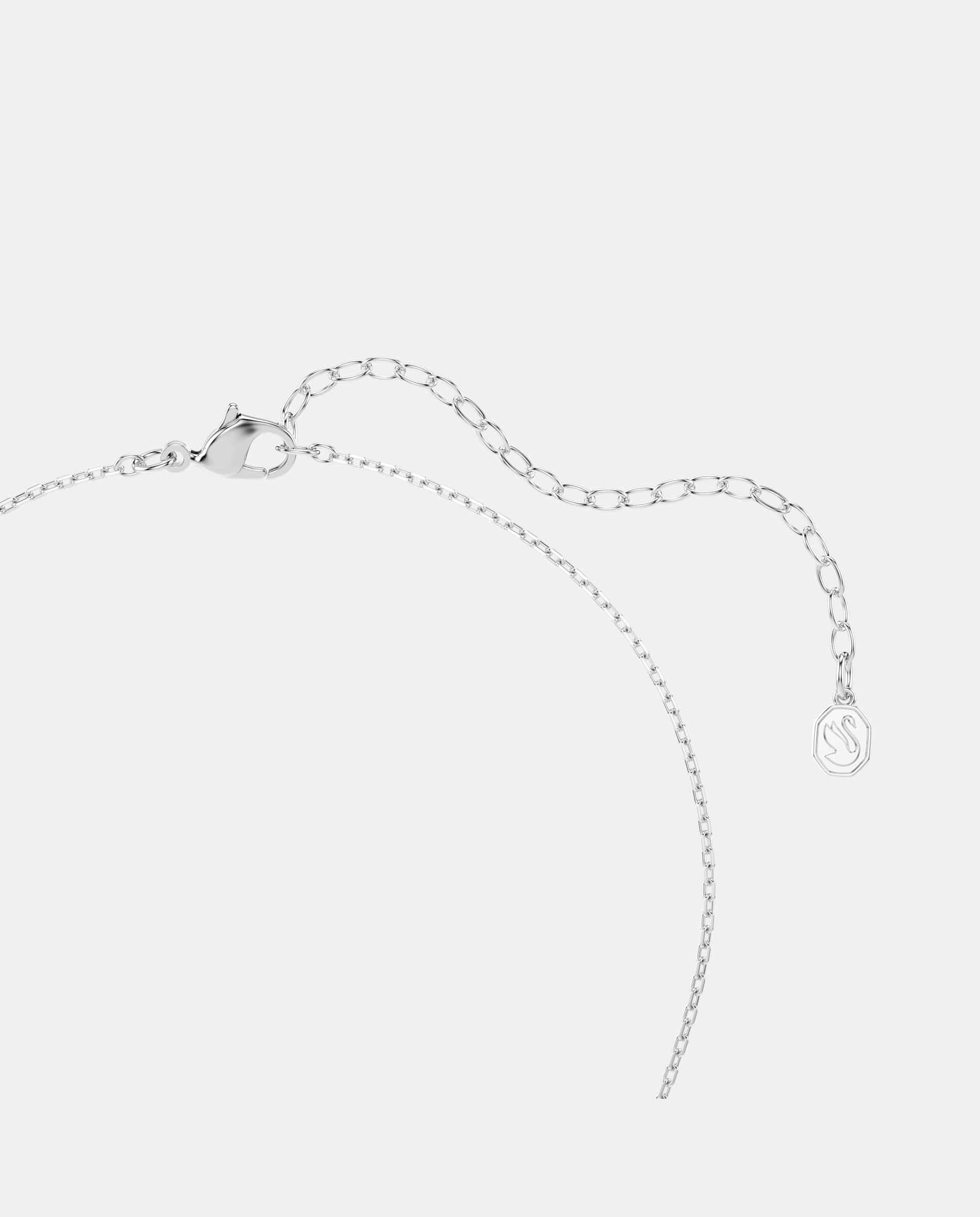 Colgante swan con forma de cisne y cristales en pavé - Swarovski - Blanco Blanco-4