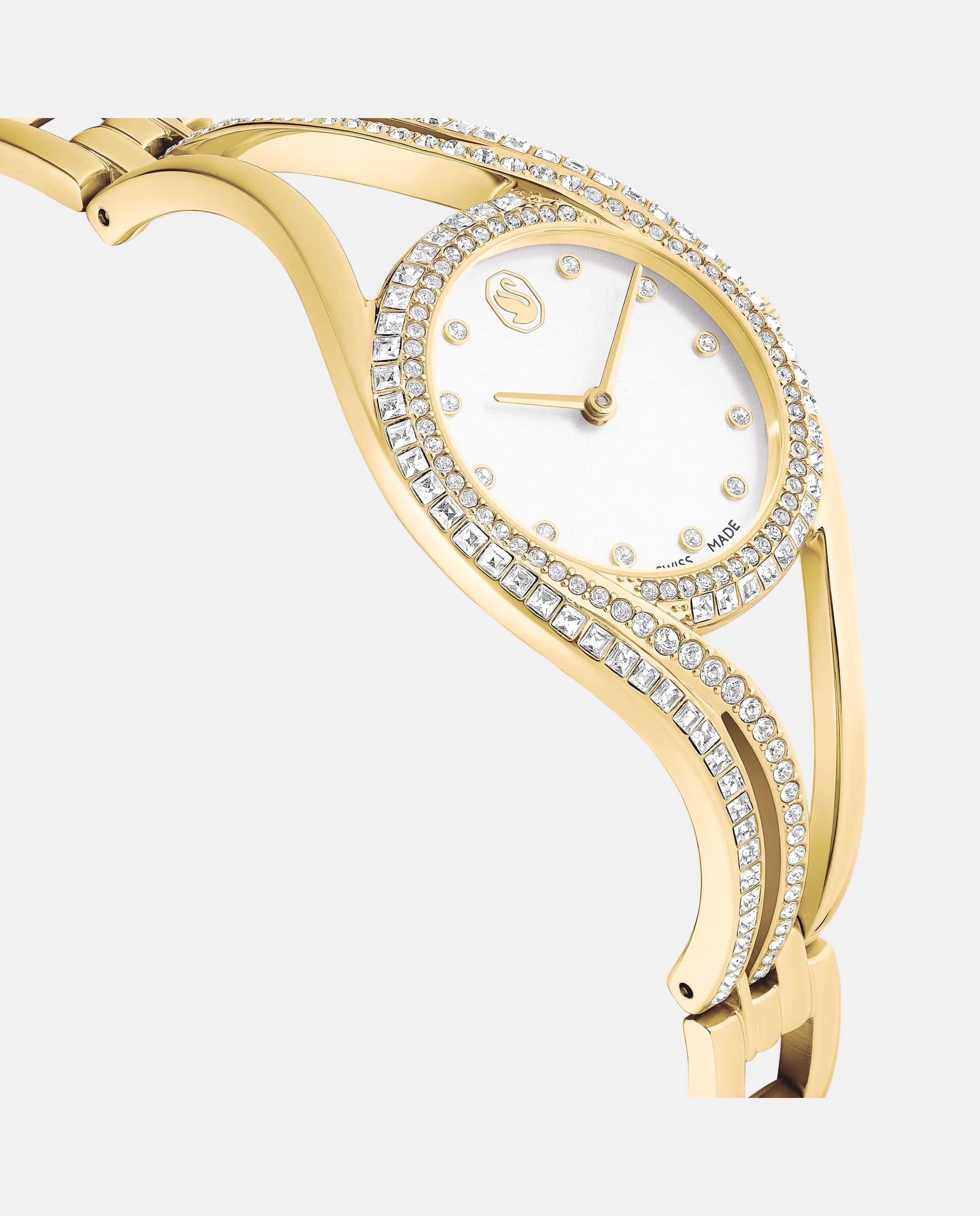 Reloj de mujer hyperbola bangle - Swarovski - Dorado Dorado-6
