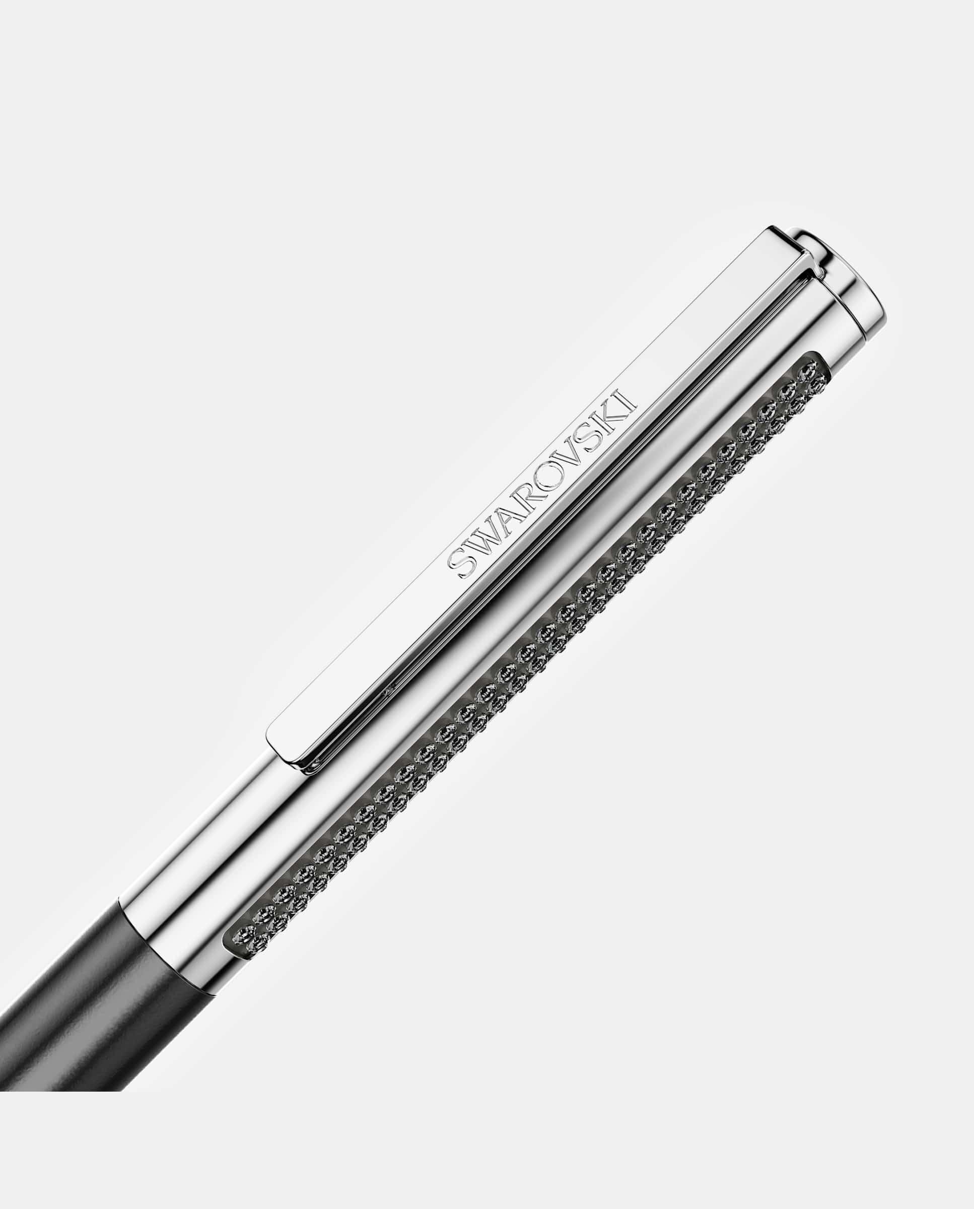 Bolígrafo matrix tennis lacado con cristales - Swarovski - Negro Negro-2