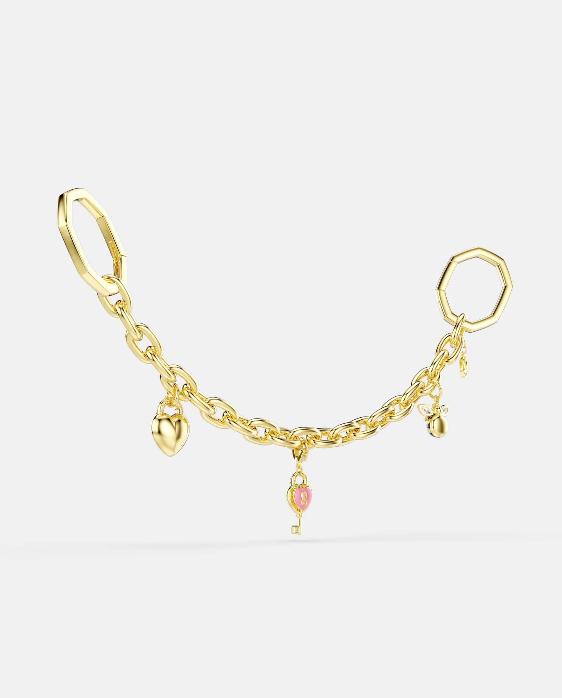 Cadena para bolso con charms - Swarovski - Dorado Dorado-5