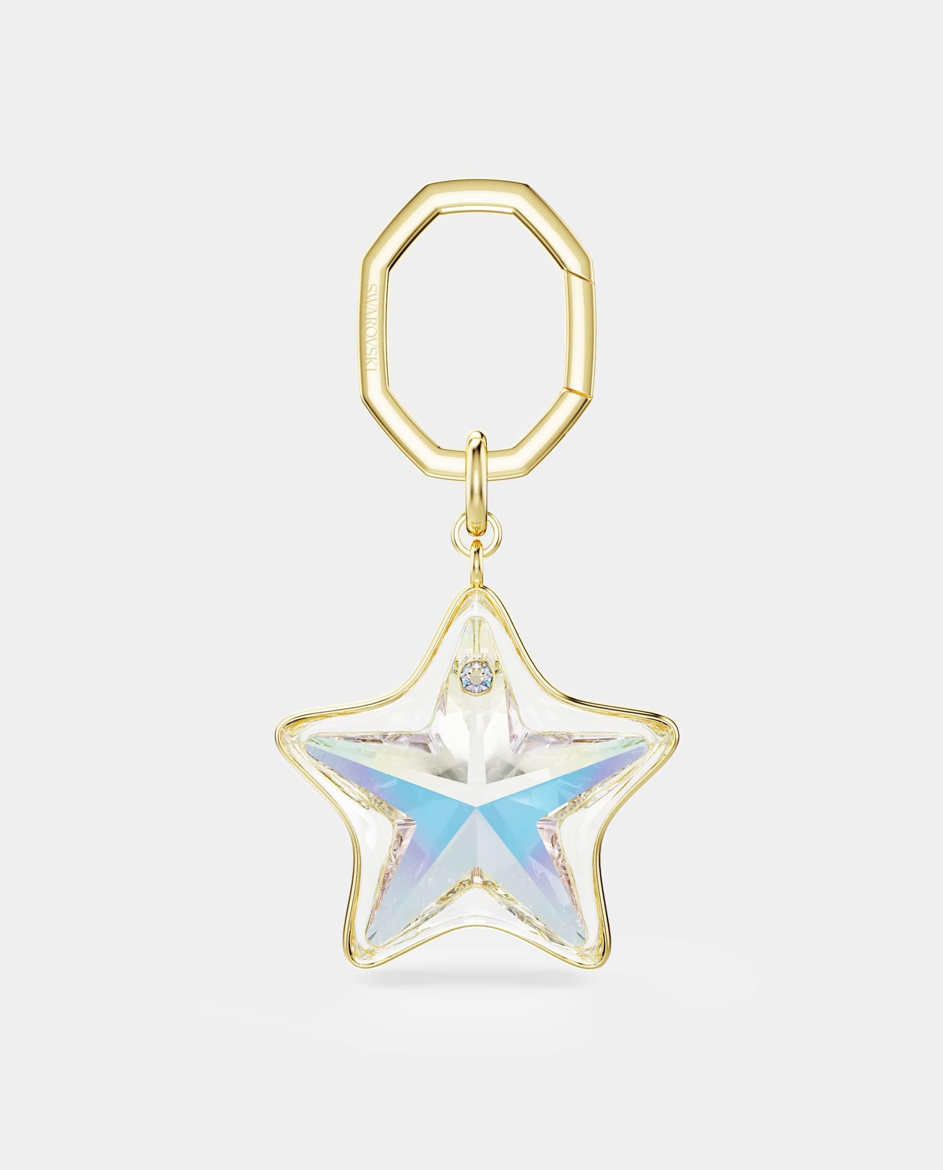 Imagen 1 de Llavero para bolso con estrella en baño dorado Dorado