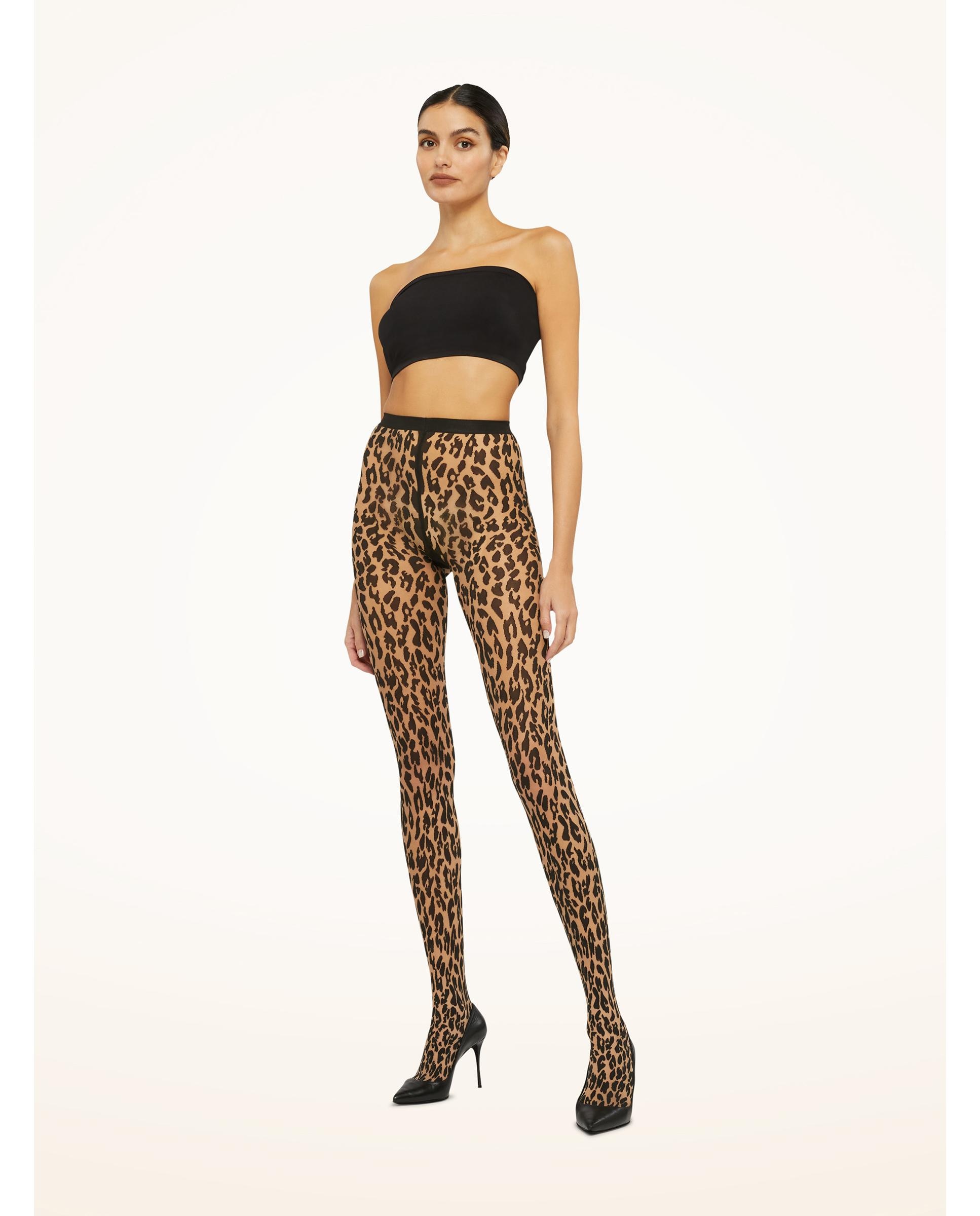 Panties 20 denier con estampado animal print - Wolford - Multicolor Multicolor-4
